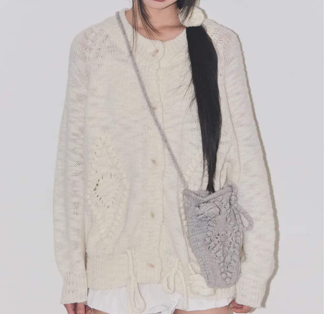 일리고 플레르 다이아 가디건 (아이보리) 상품이미지1