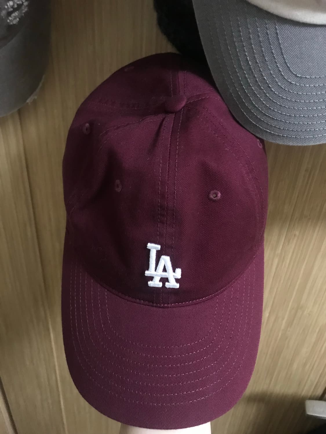 Mlb 볼캡 와인 상품이미지1