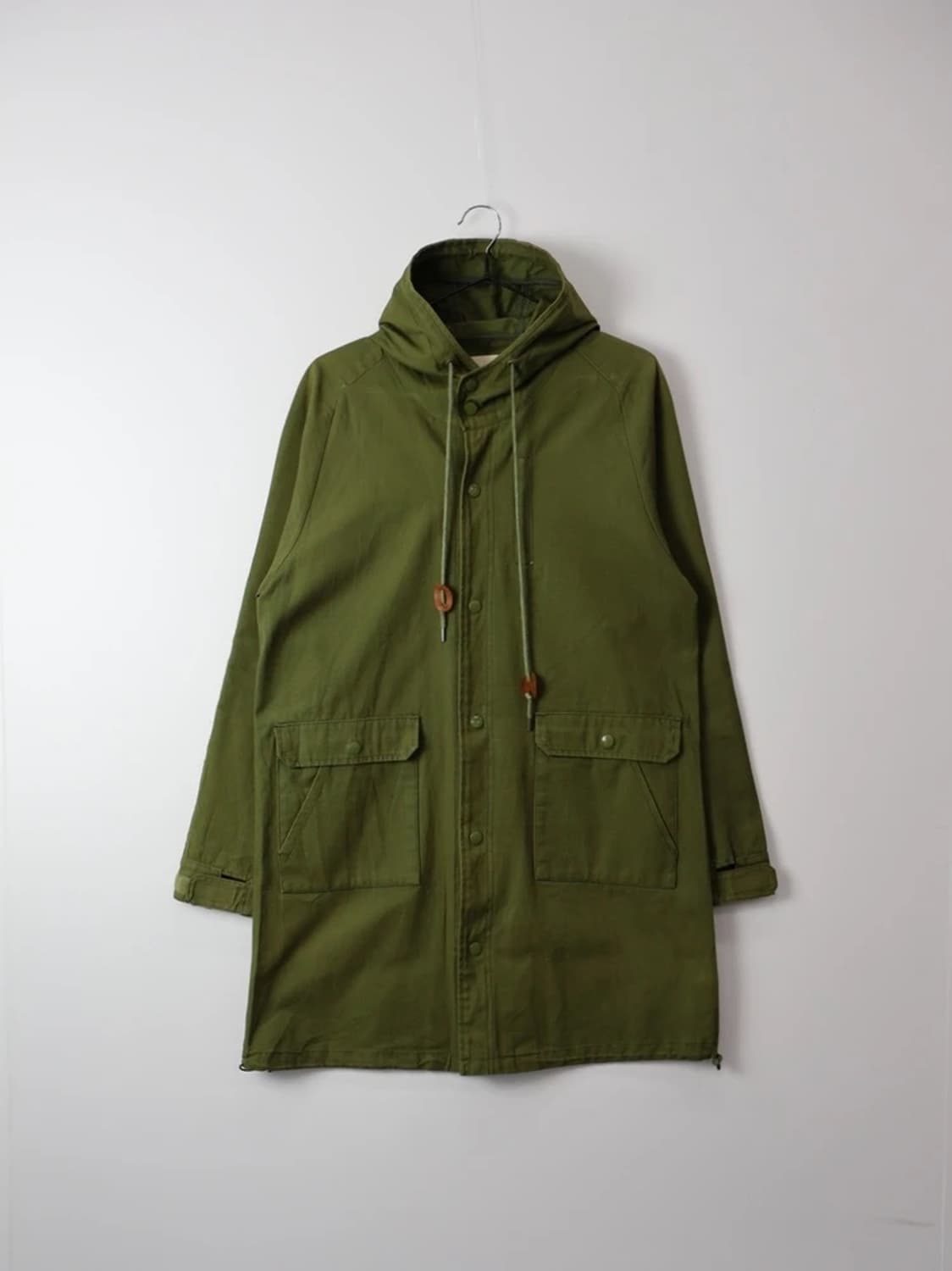 Revo Hooded Field Coat Olive 상품이미지3