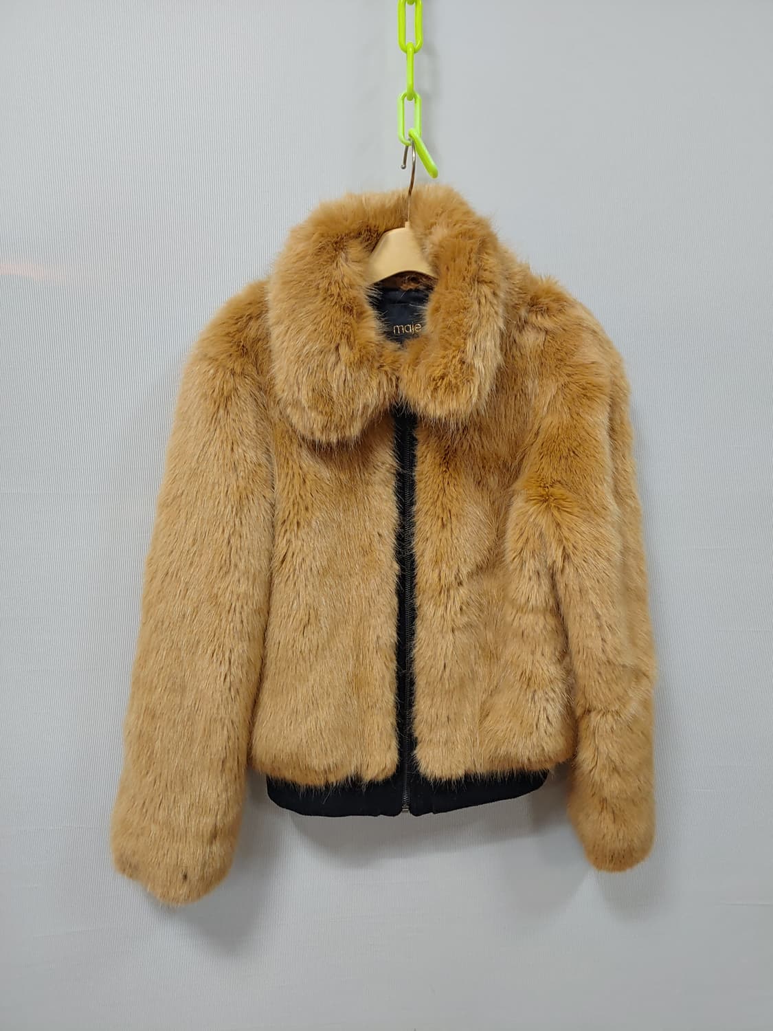 maje 마쥬 브라운 퍼 자켓 36 상품이미지1