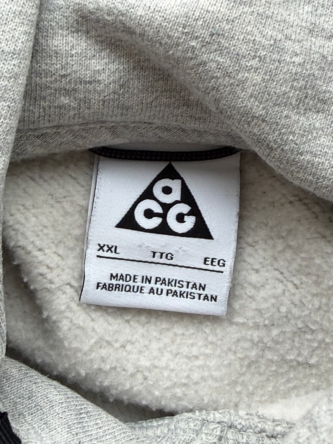 [국내정품] 나이키 ACG 돌핀 후드 그레이 헤더 XXL (105) 상품이미지6