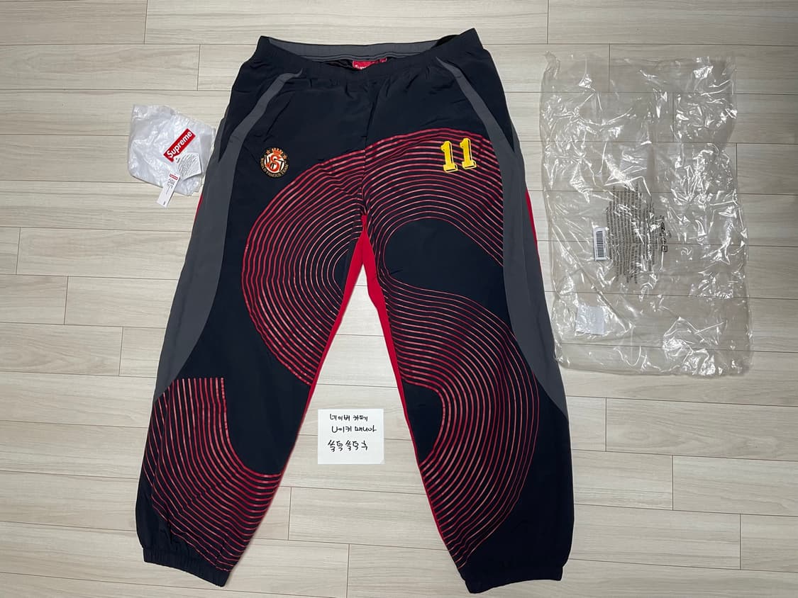 [L사이즈] 슈프링 에스로고 s로고 트랙 팬츠 블랙 상품이미지5