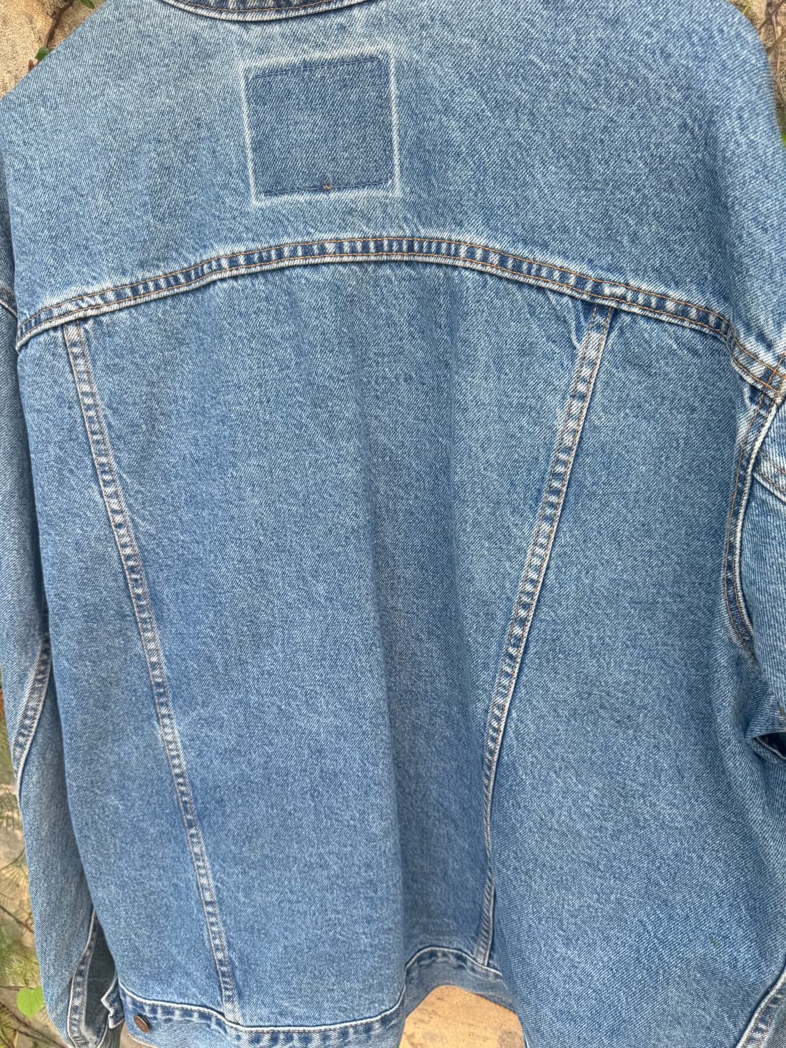 90s levis 리바이스 3rd usa made 데님 트러커 자켓 xl 상품이미지4