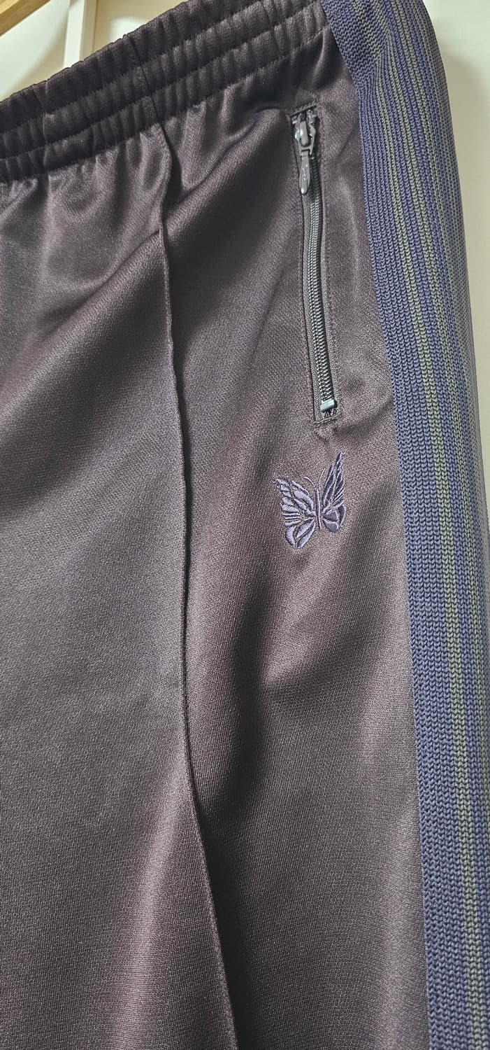 니들스 지퍼 트랙 팬츠 폴리 스무스 다크 브라운 상품이미지5