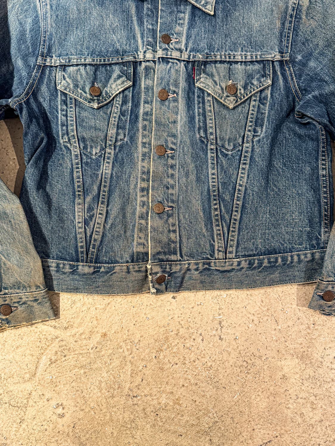 LEVI’s 1960’s– 557 Big E Denim Trucker  상품이미지4