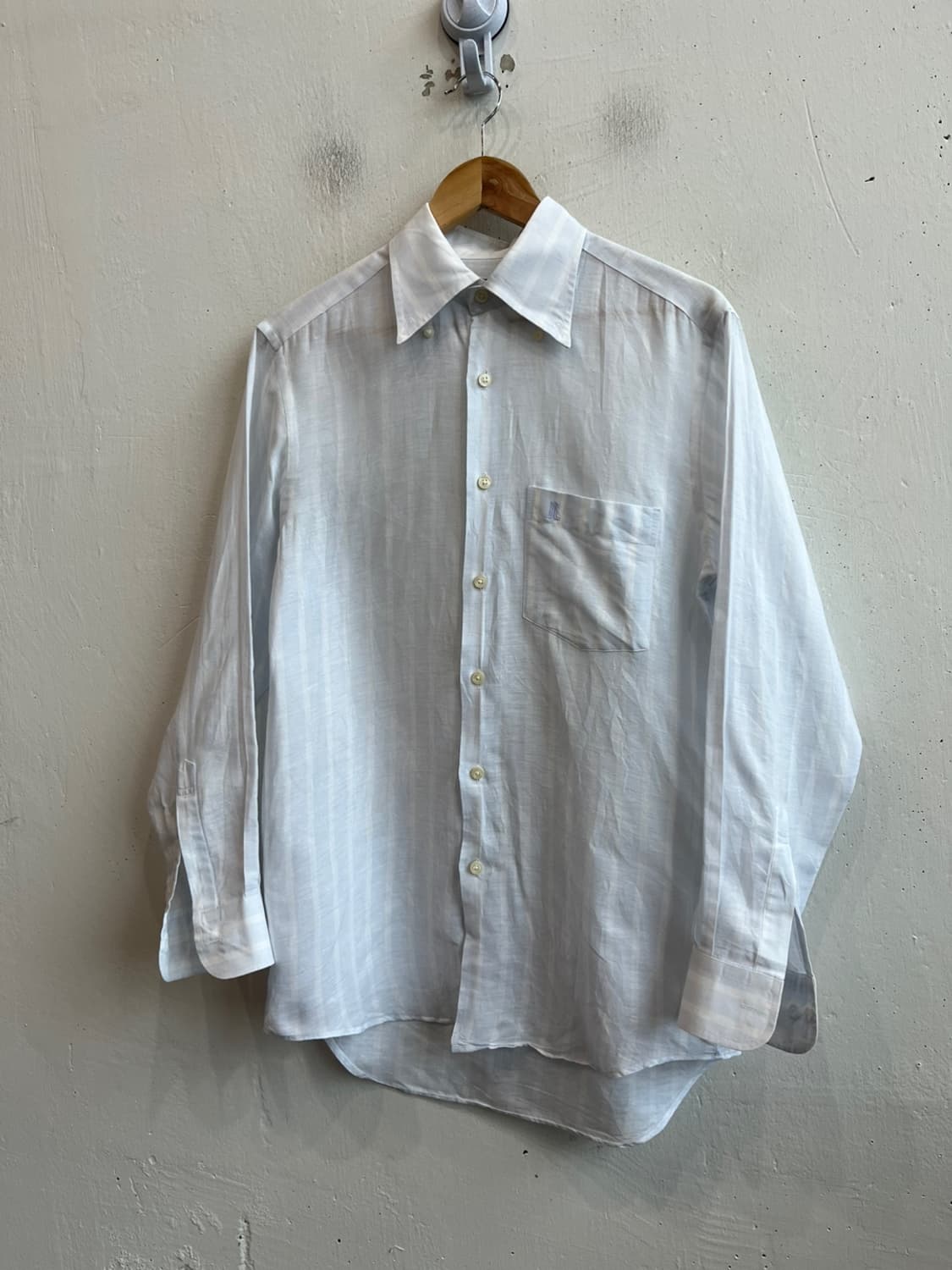 LANVIN 랑방 린넨 셔츠 Made in JAPAN (M) 상품이미지1