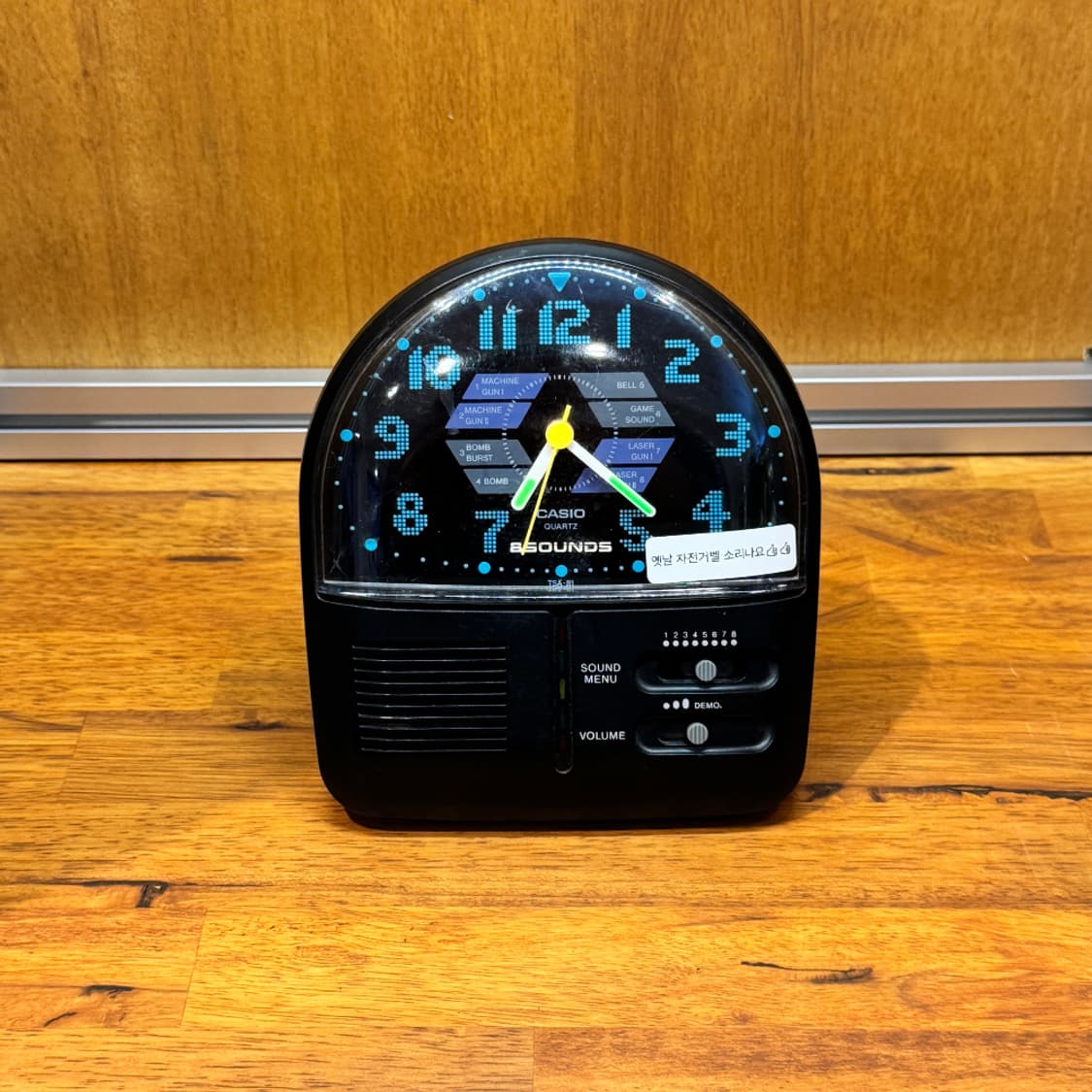 CASIO TSA-81 table clock (Black) 상품이미지1