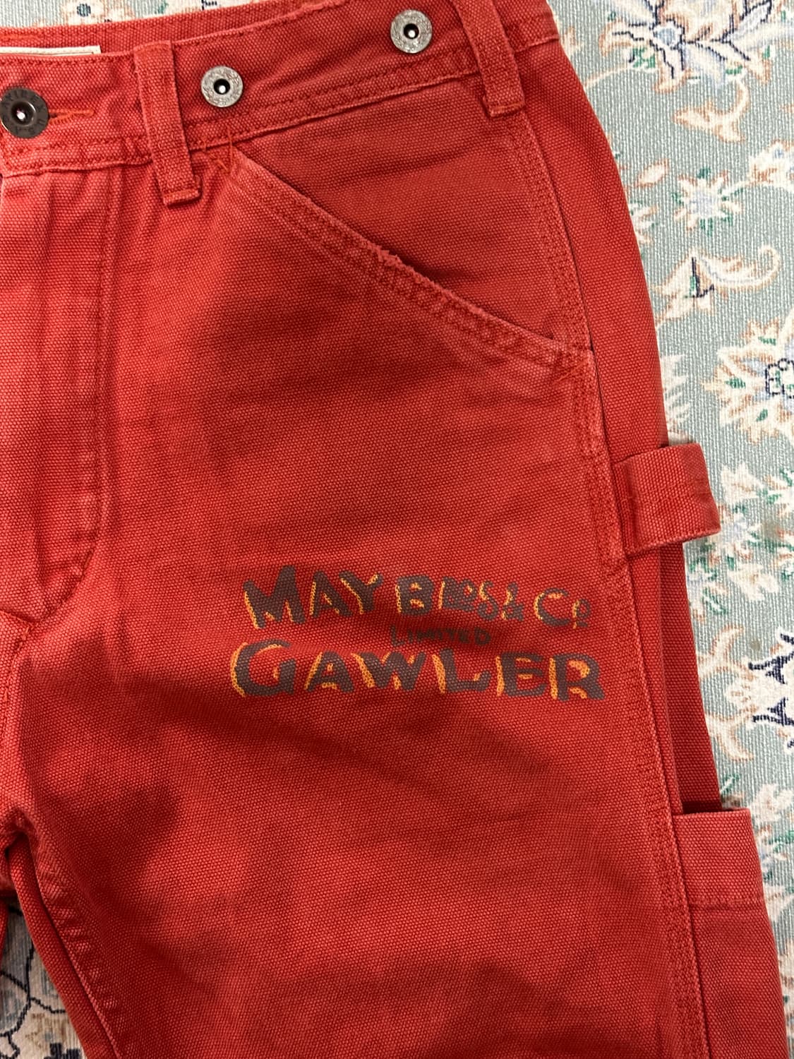 (32)아비렉스 카펜터 레터링 팬츠 상품이미지3