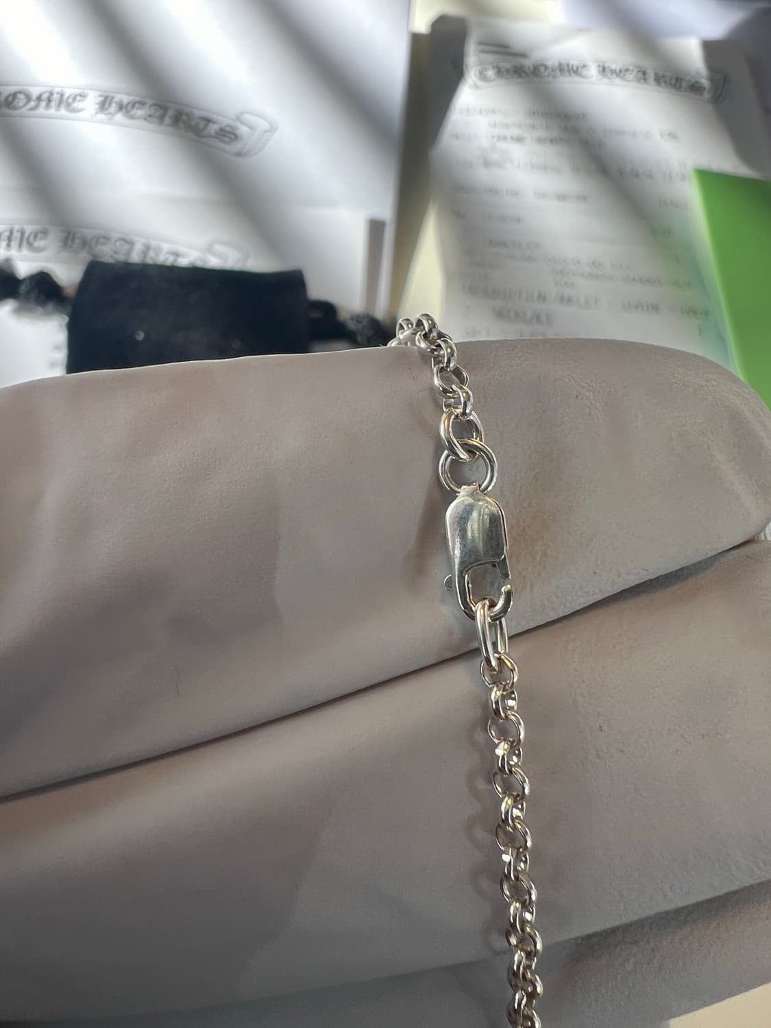 [9인치] 크롬하츠 베이비펫 체인 팔찌 상품이미지5