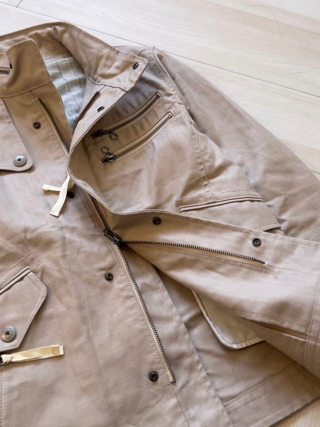 ABX zip up detail jacket 상품이미지2