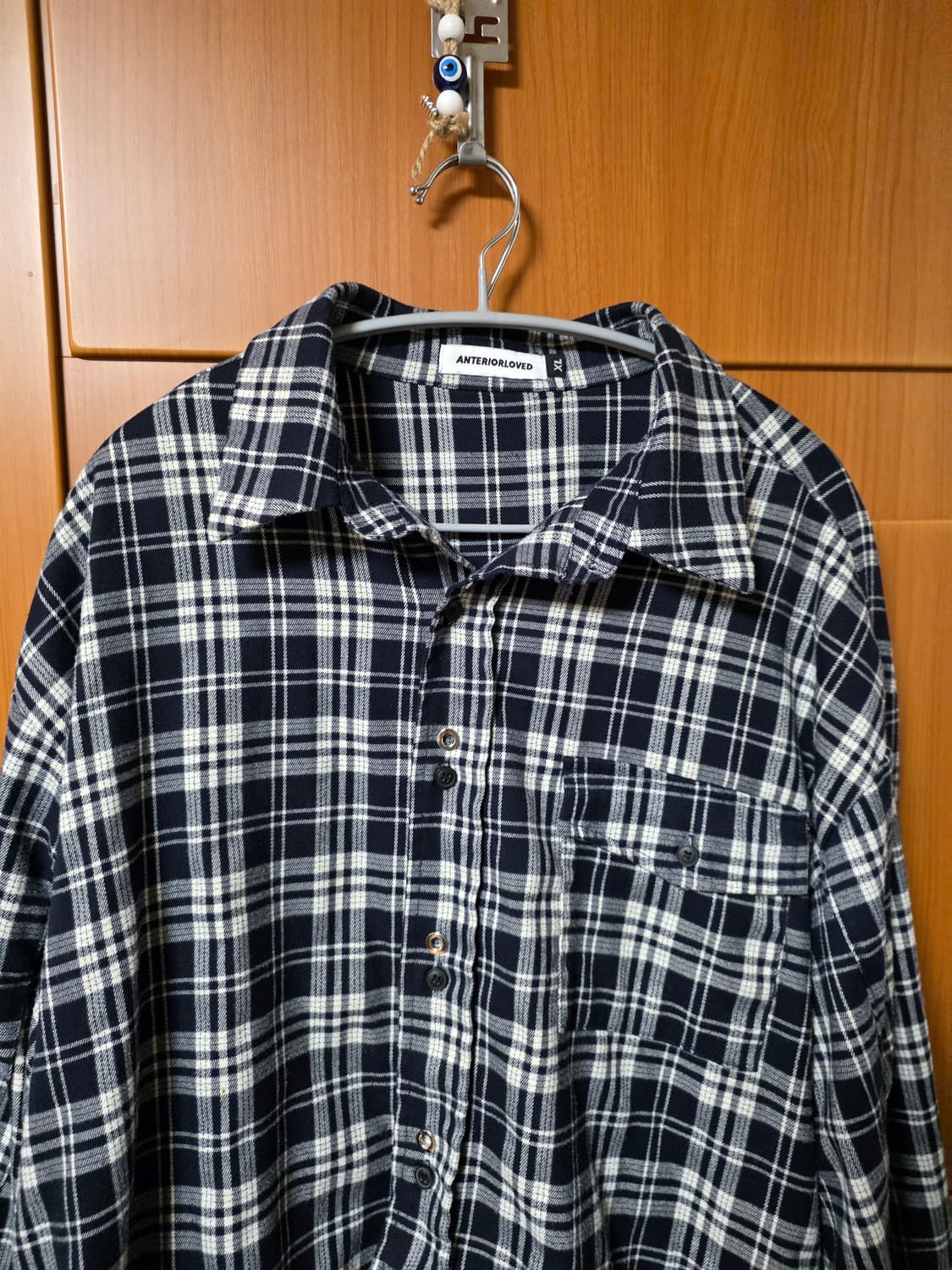 ANTERIORLOVED 체크 셔츠 XL 상품이미지2