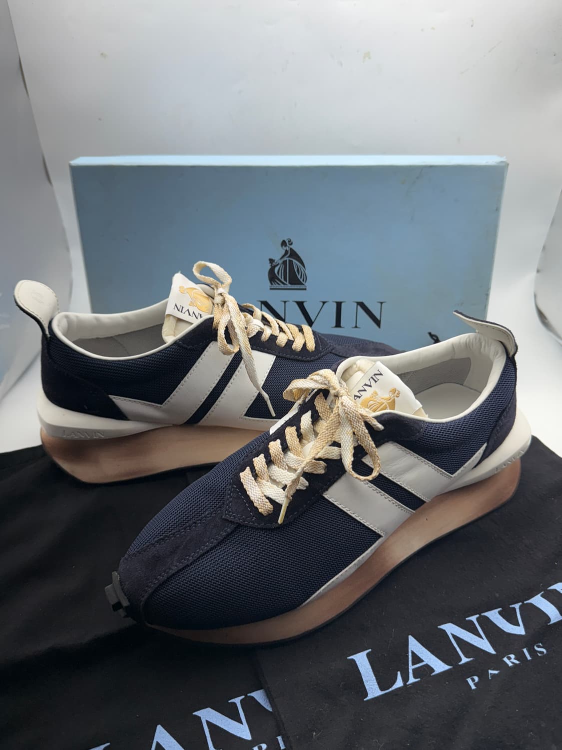 정품)랑방스니커즈275/280 상품이미지1