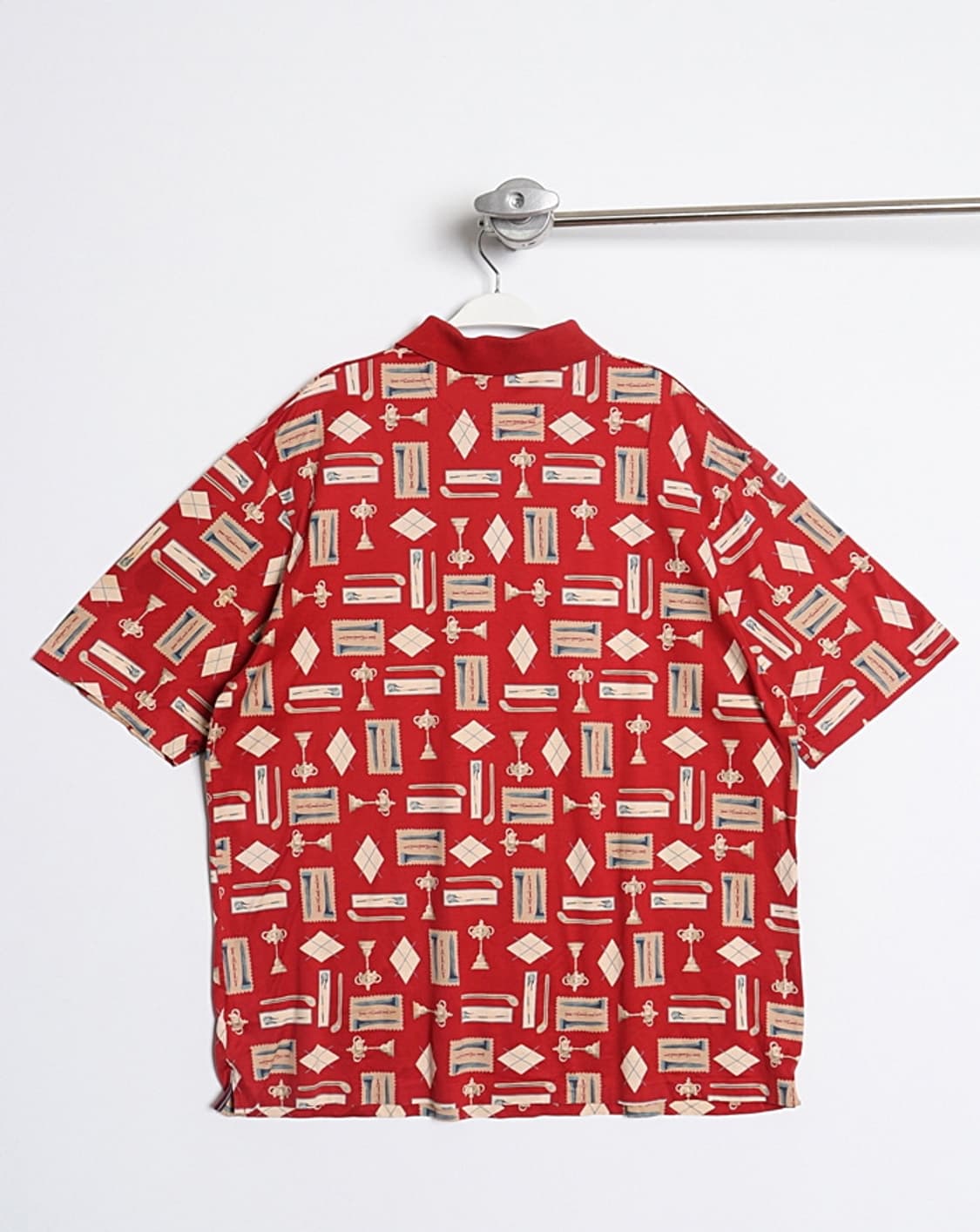 LANDS'END Pattern Pique Shirts 상품이미지6