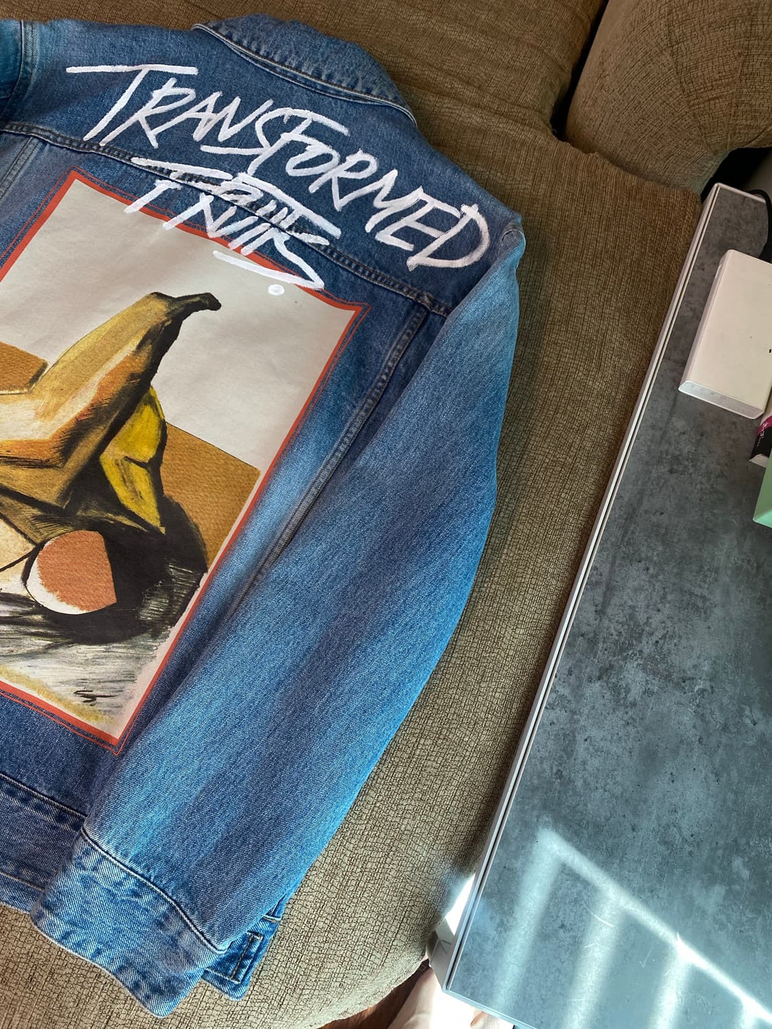 시스템옴므 x 권철화 아티스트 콜라보 데님 청자켓 ㅡ100~105 상품이미지3