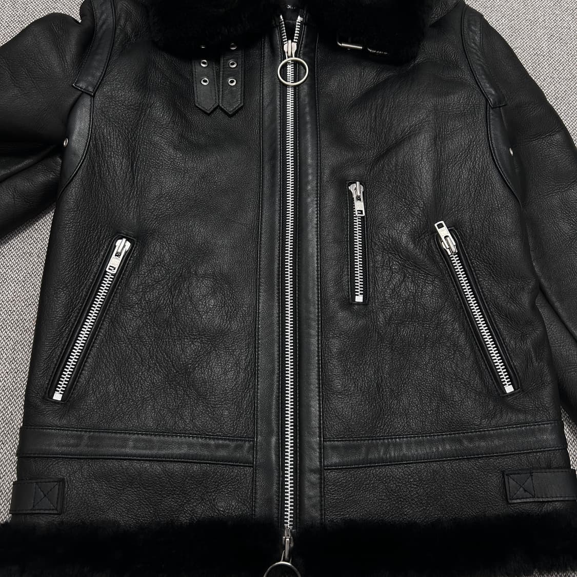 앤더슨벨 젠슨 시어링 에비에이터 무스탕(S) 상품이미지6