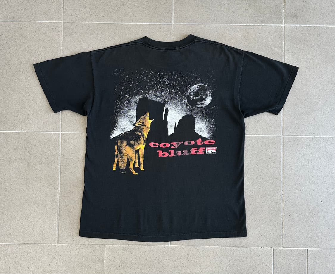 90s 빈티지 말보로 코요테 티셔츠 XL 상품이미지1