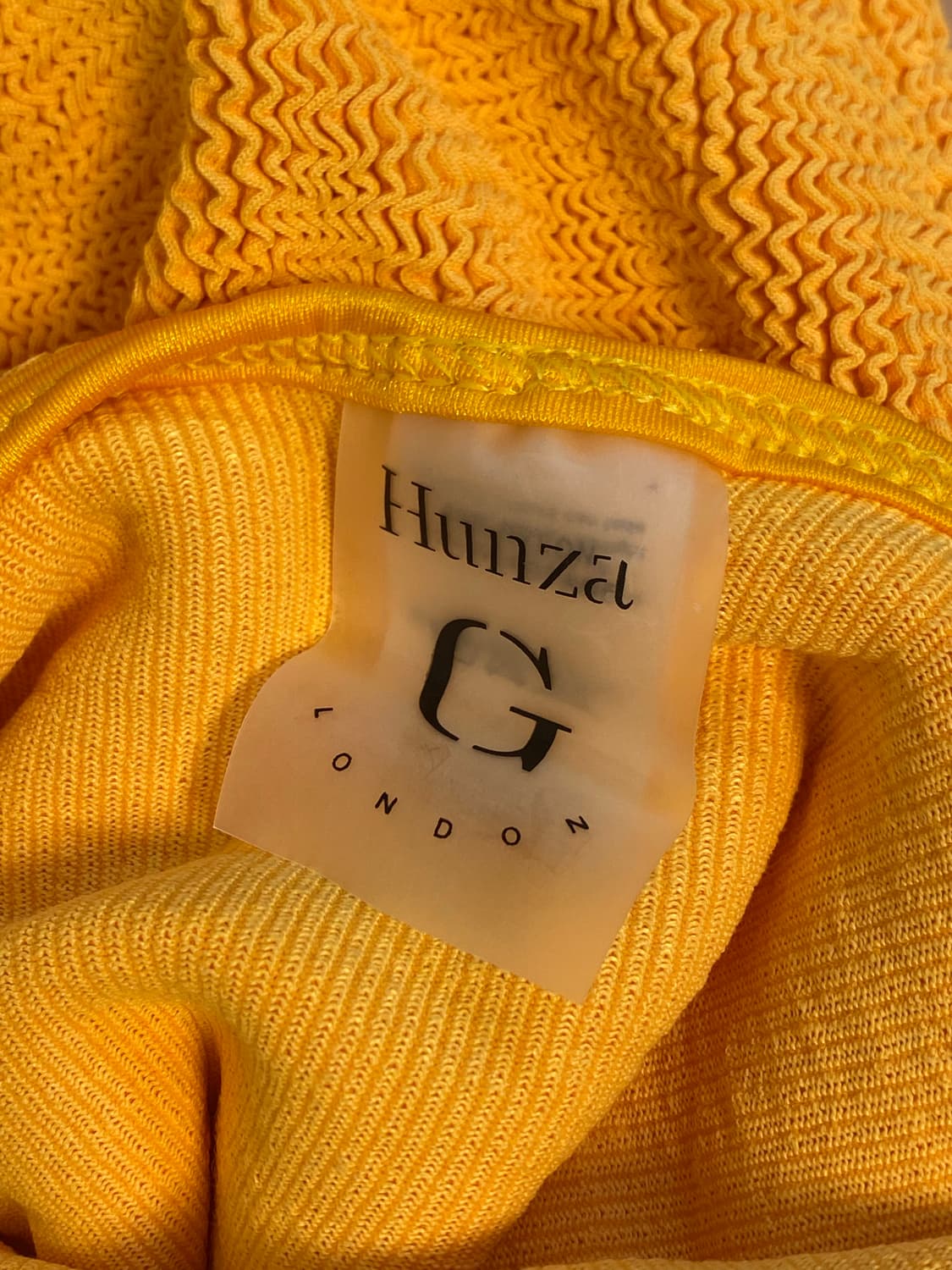 Hunza G Yellow Pamela Swimsuit (새상품) 상품이미지4