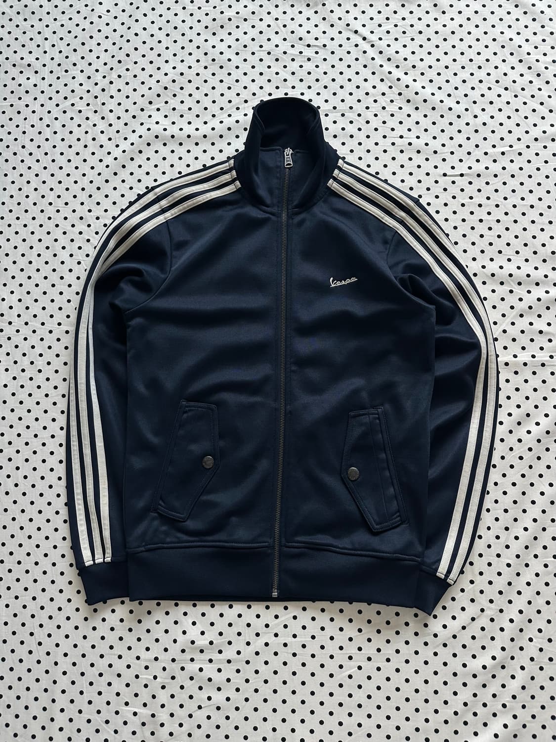 아디다스 x 베스파 네이비 트랙탑져지 희귀져지 상품이미지1