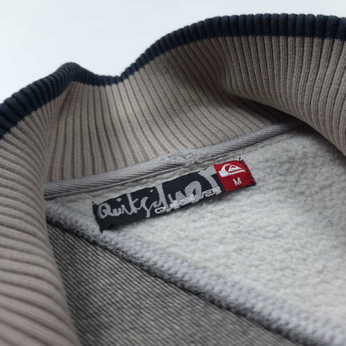 퀵실버 Y2K 올드스쿨 디테일 풀 집업 스웻 자켓 (M) 상품이미지7