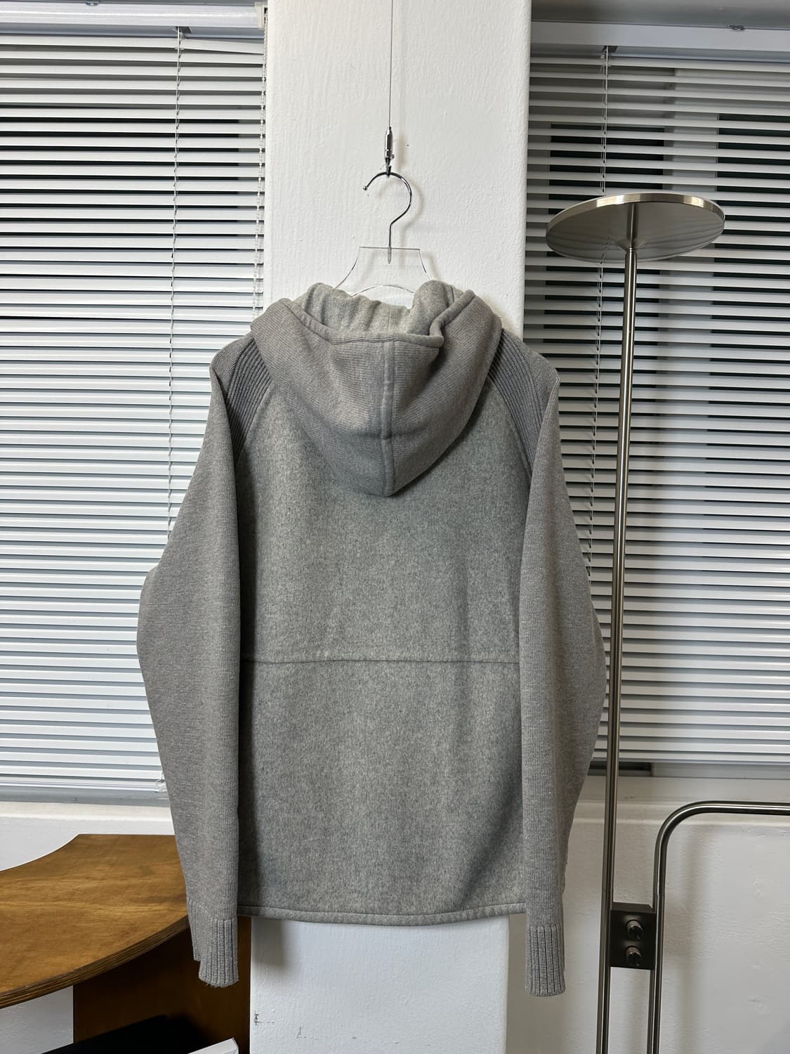 Juun.j 준지 울 후드 자켓 44 그레이 상품이미지3