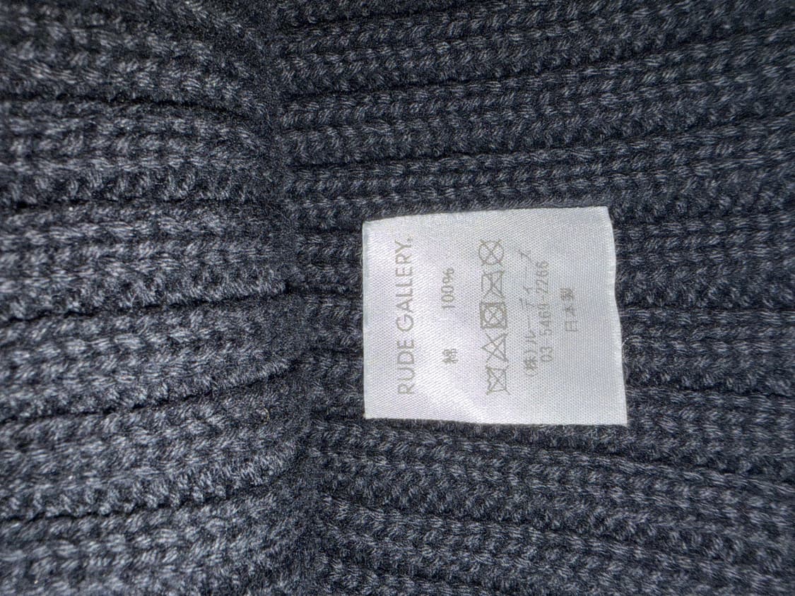 루드 갤러리 블랙 비니 상품이미지3