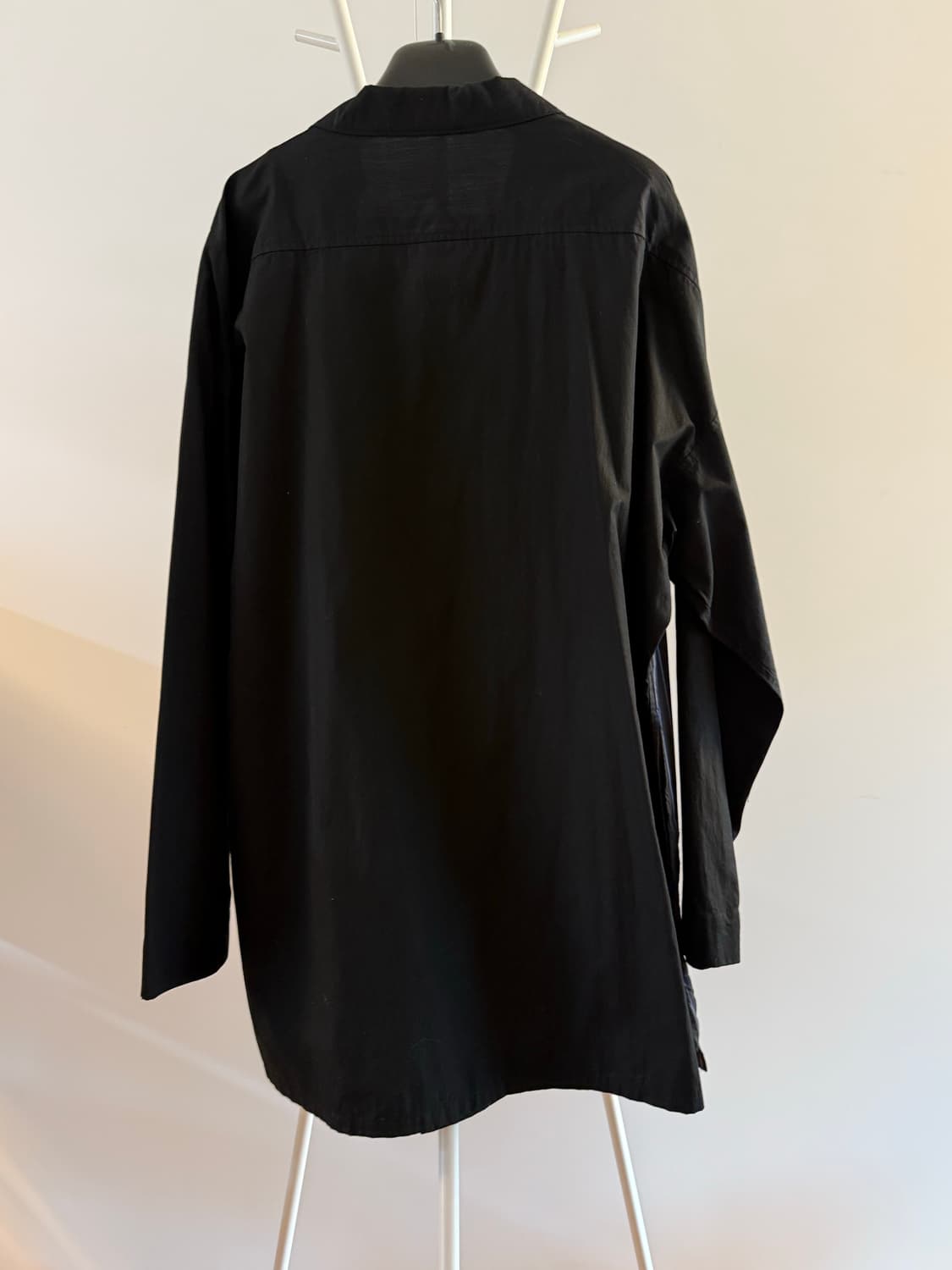 레이어드 롱 셔츠  상품이미지4