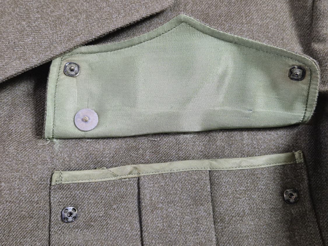 육군 구형 일등중사 미군 아이크 자켓 정복 전투복 상의 자켓 (L) 상품이미지8