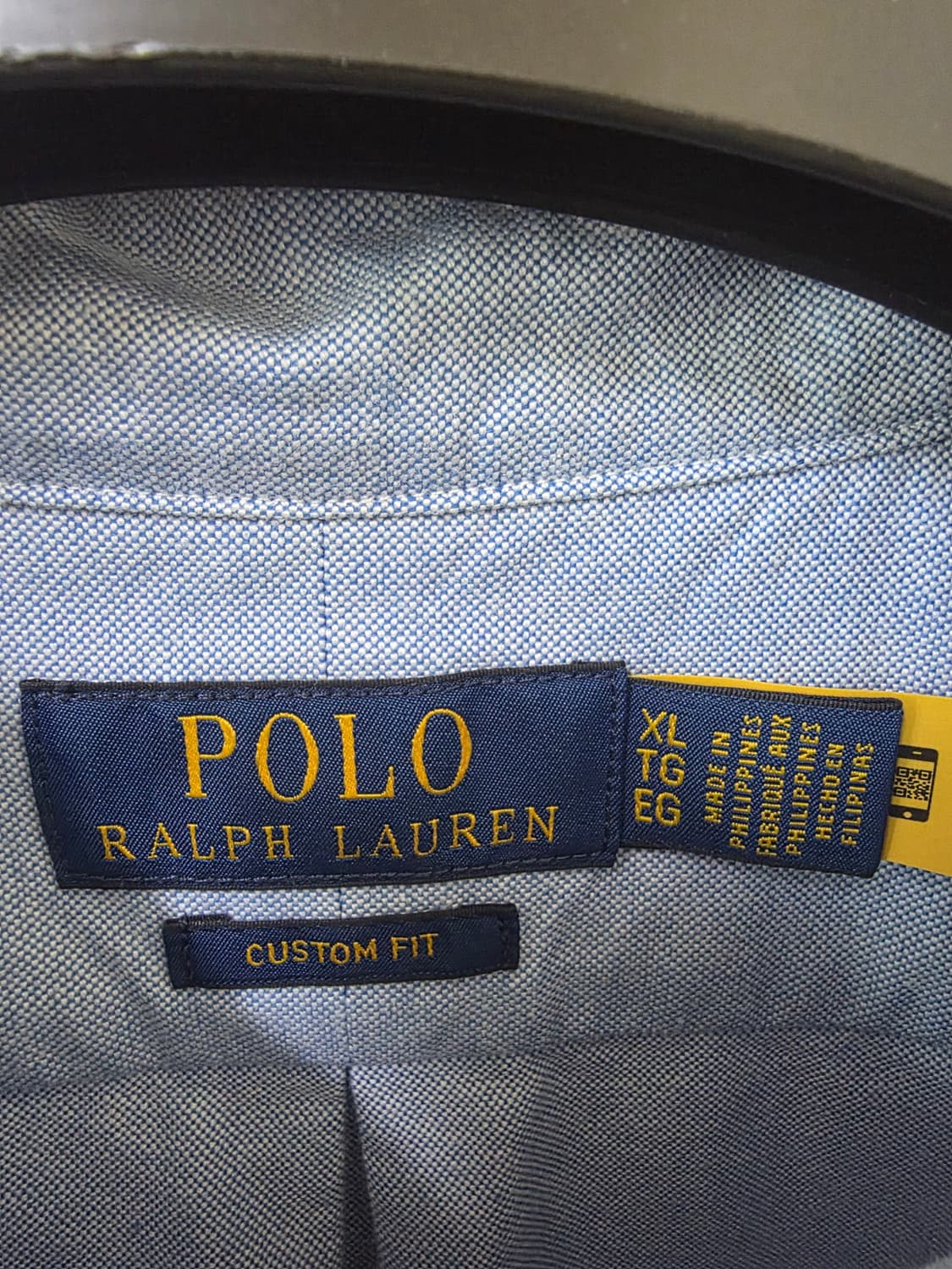 폴로 랄프로렌 옥스포드 셔츠 커스텀핏 xl 사이즈 팝니다. 상품이미지2