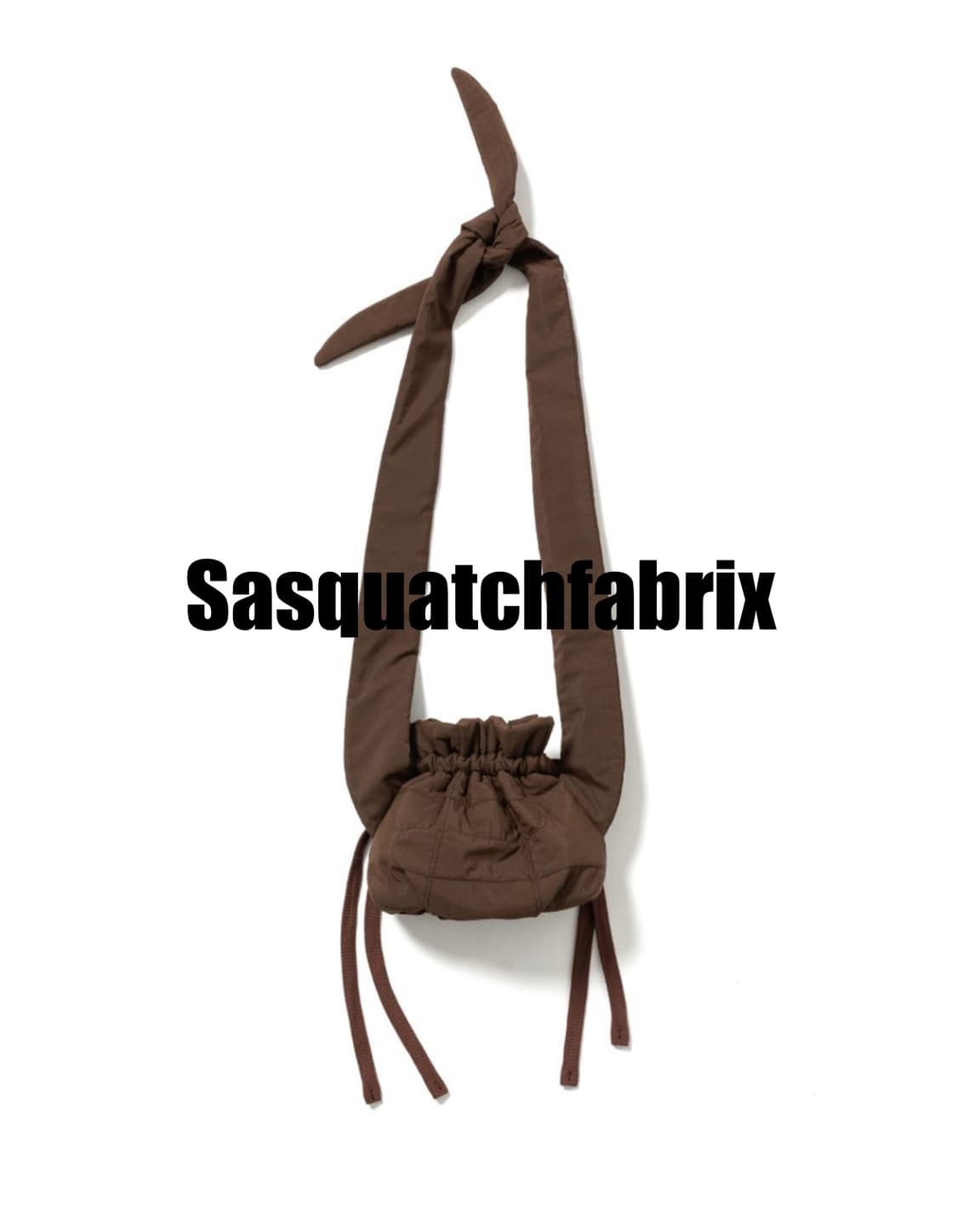 [OS] 사스콰치패블릭스 knot bag 브라운 상품이미지1