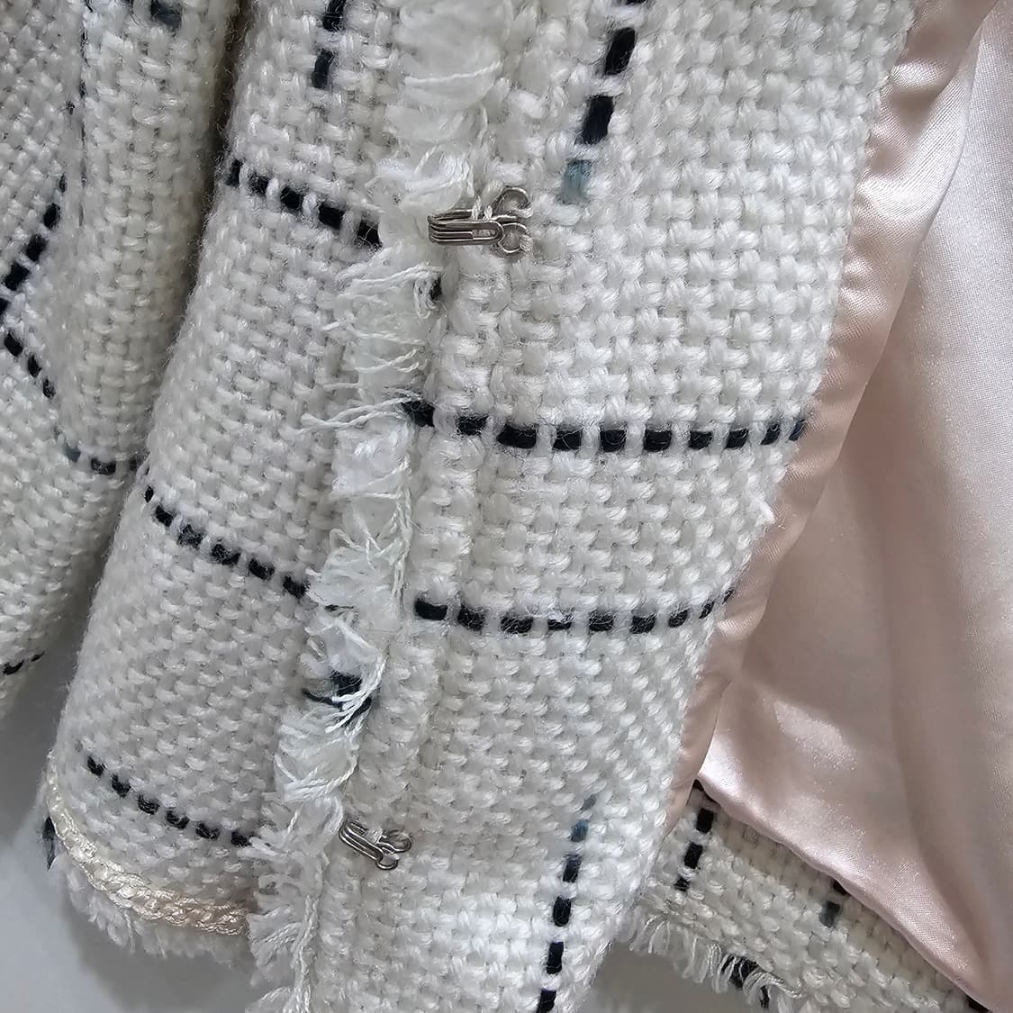 니트트위드 프린지 크롭자켓 상품이미지4