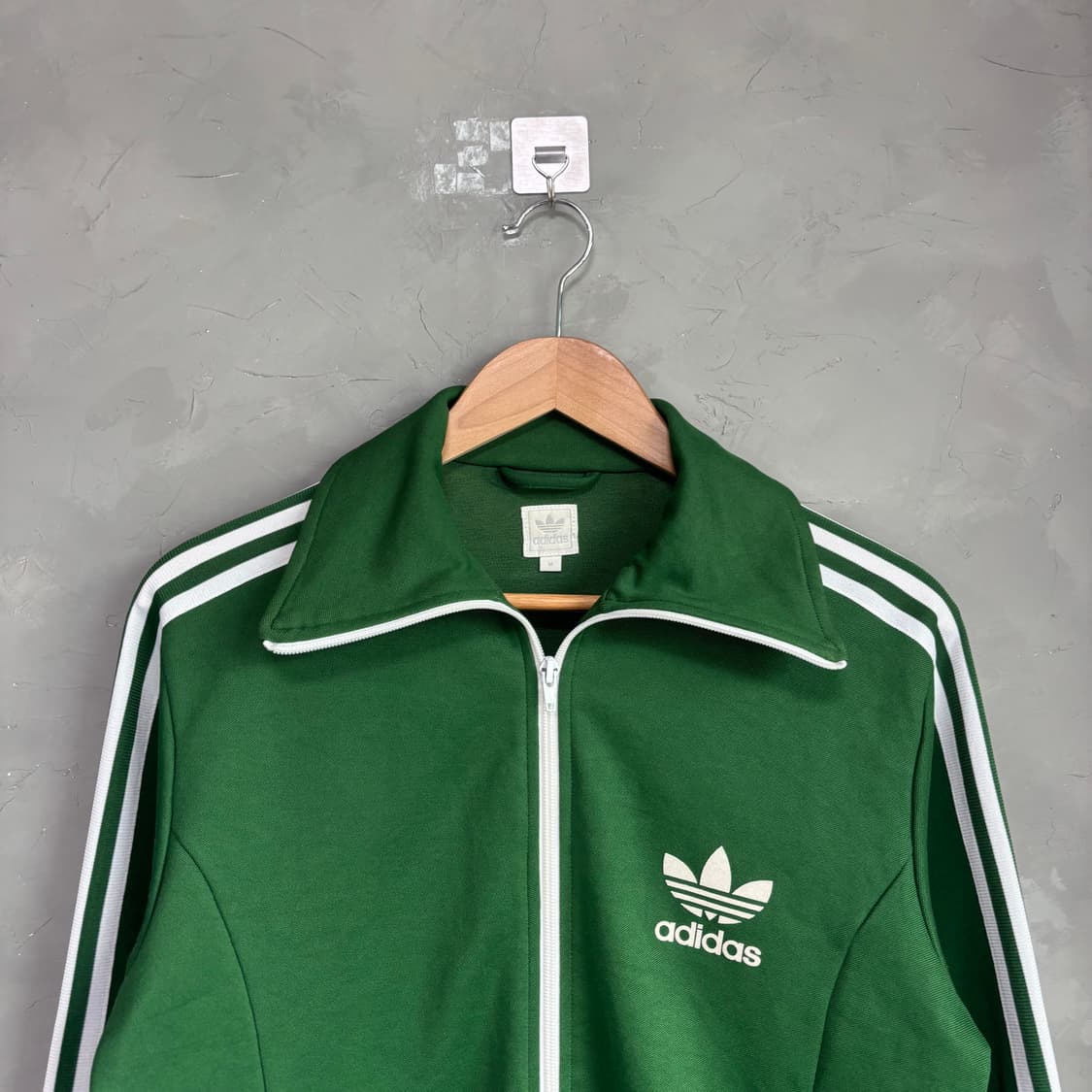 아디다스 빅로고 유로파 져지 트랙탑 초록 그린 상품이미지2