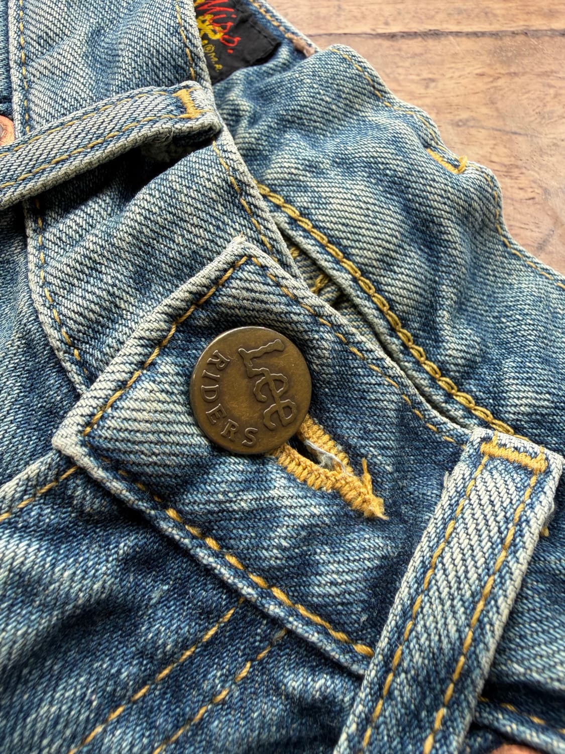 Lee 7201 데님 28 (하이웨스트 스타일 실사이즈 22-23인치) 상품이미지2