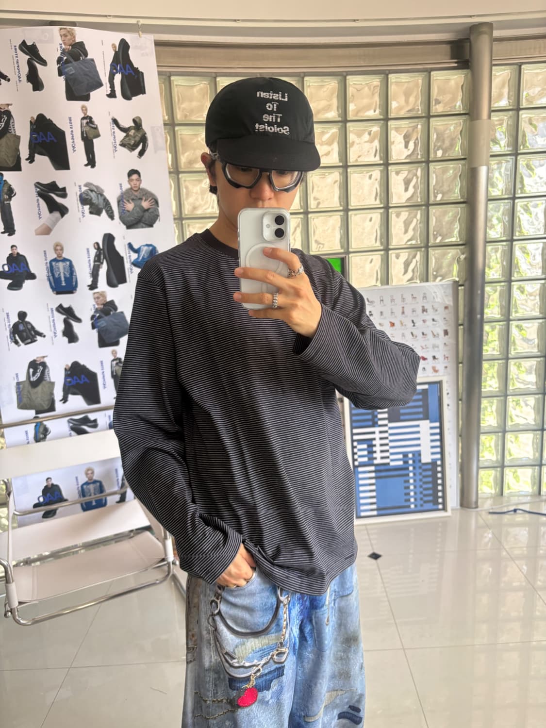 Crew neck long T-shirt 상품이미지5