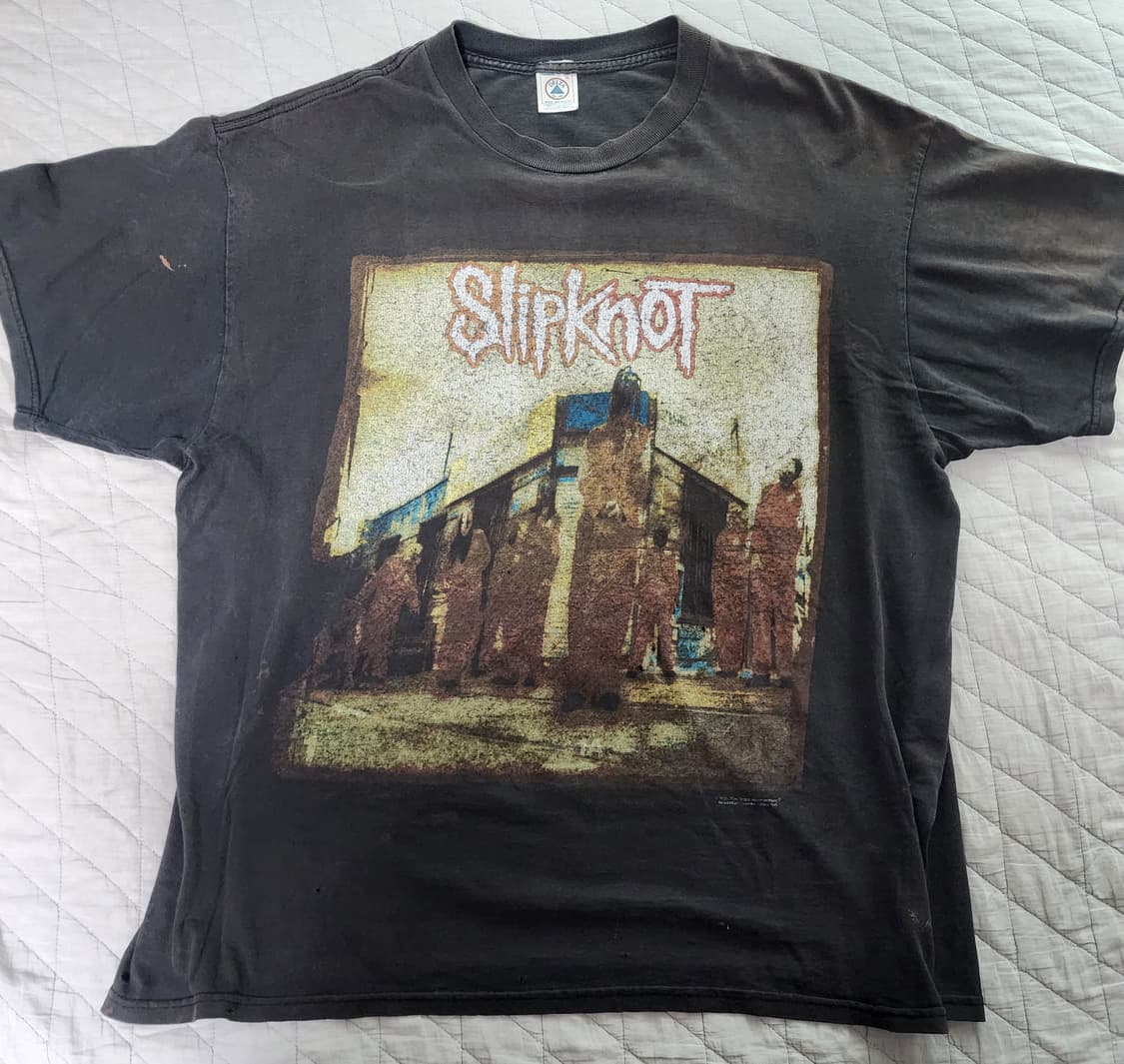 [XL] 90s 슬립낫 slipknot 빈티지 밴드티 상품이미지1