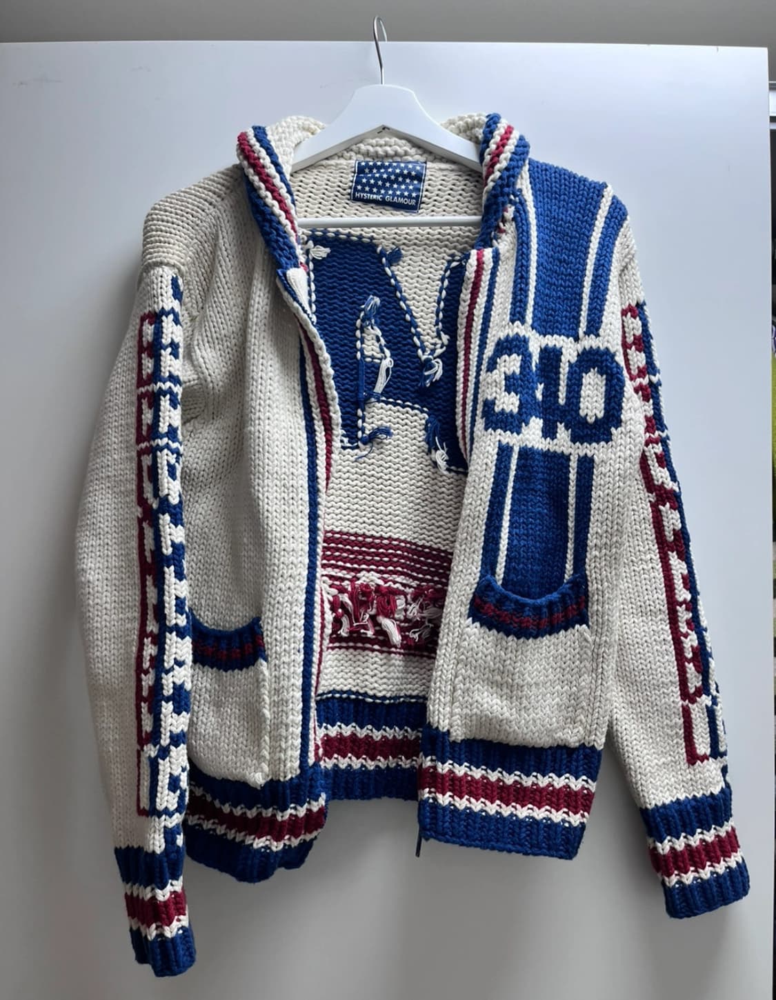 히스테릭글래머 니트집업 상품이미지6