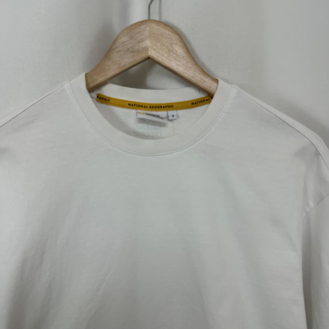 네셔널지오그래픽 공용 반팔티 화이트 S  CZ 상품이미지2