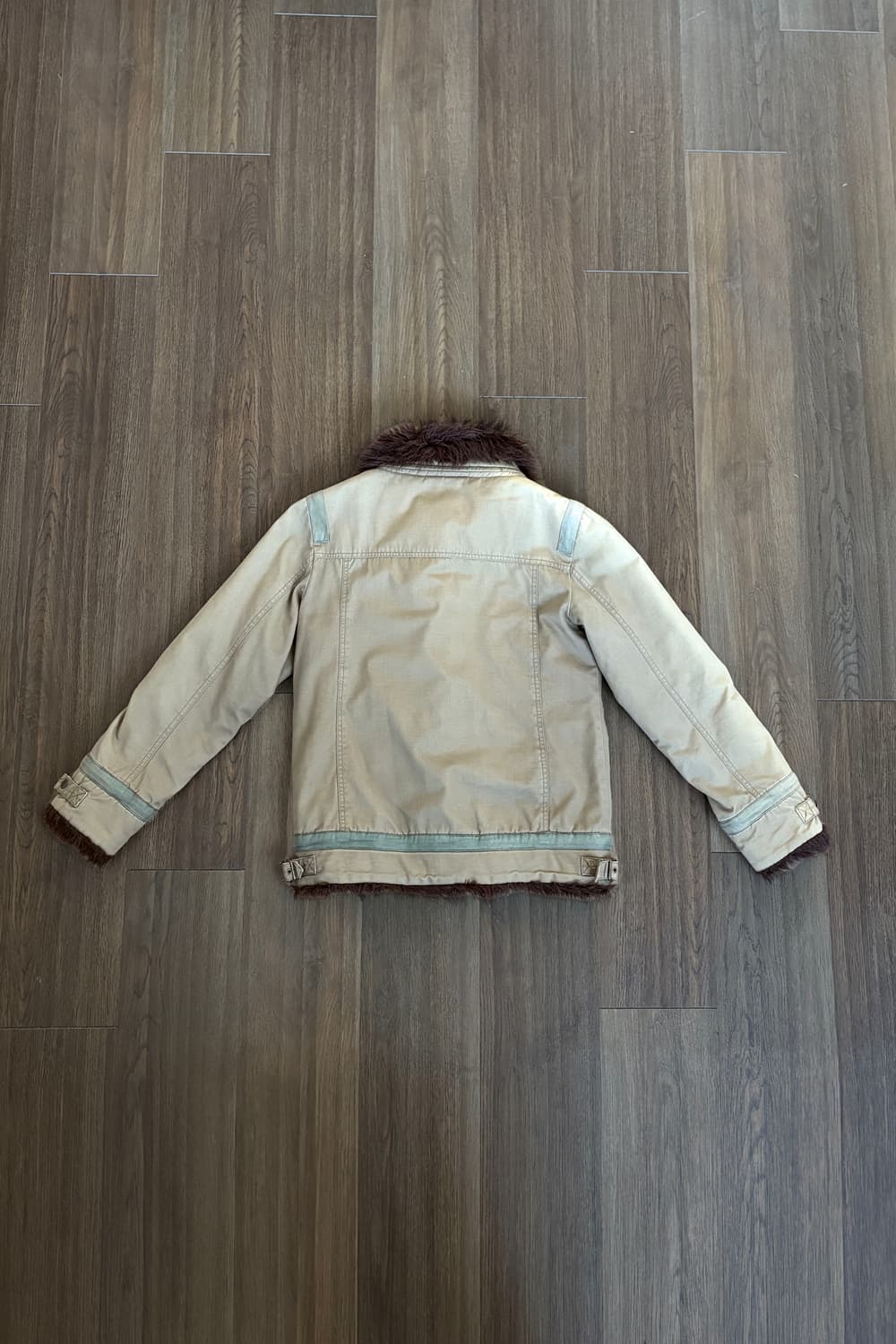 Fur Trimming Piping Jacket 상품이미지7