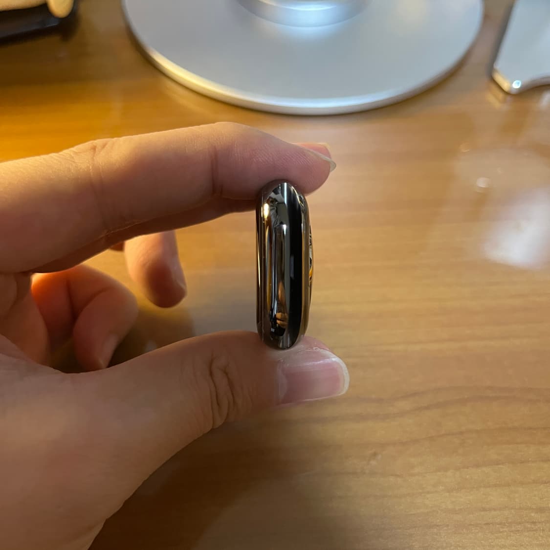 애플워치7 스테인리스 그래파이트 41mm + 로이드 가죽 스트랩 새상품 상품이미지6