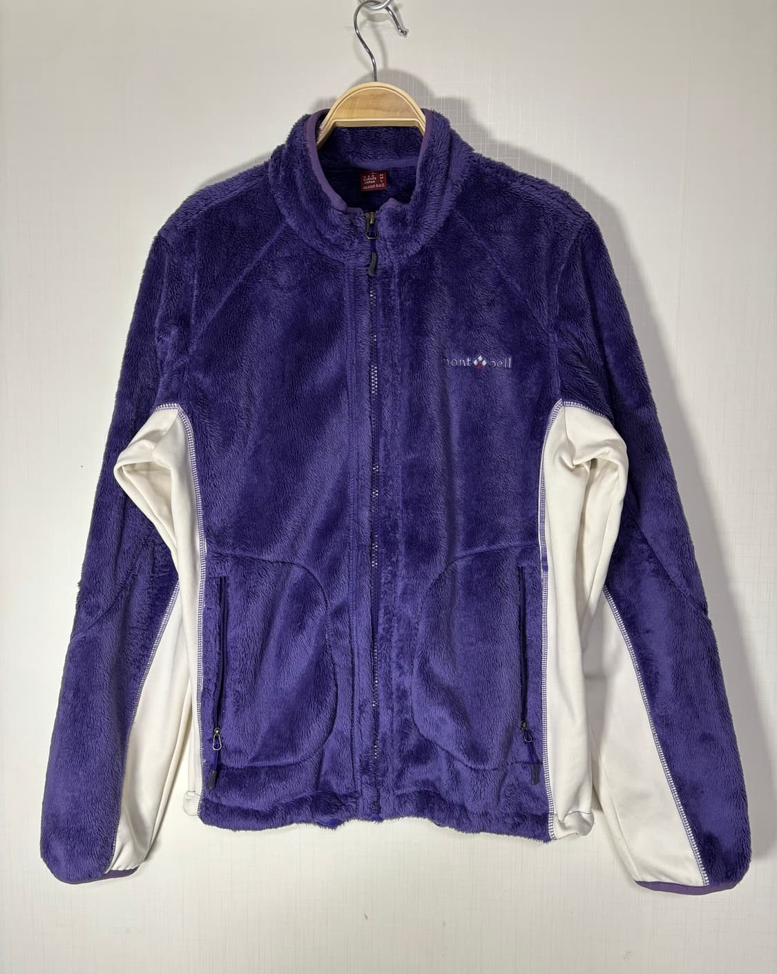 90s Mont-bell 빈티지 몽벨 플리스 퍼플 올드 후리스 자켓 상품이미지3