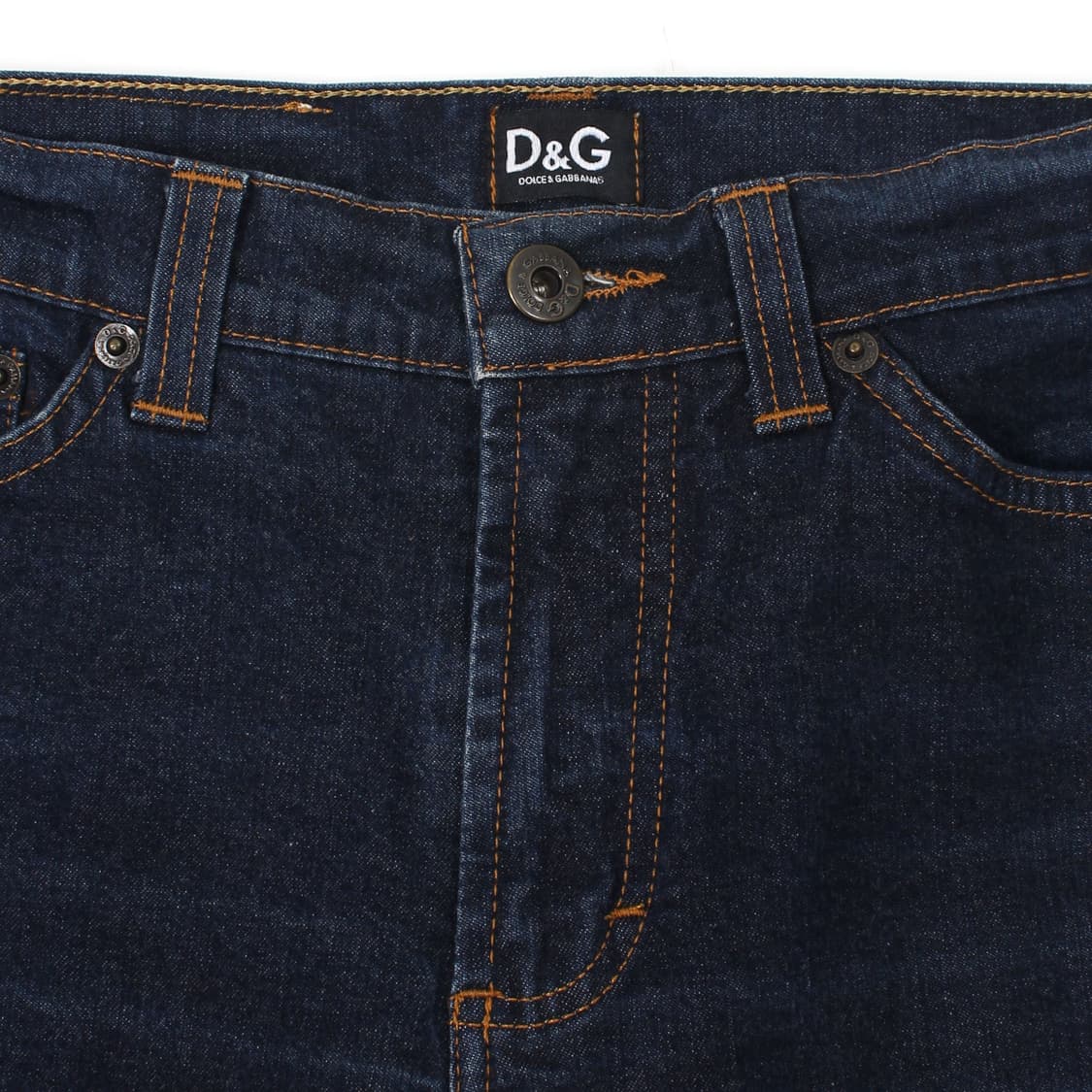 돌체앤가바나 D&G 빈티지 슬림 중청 데님 팬츠 상품이미지3