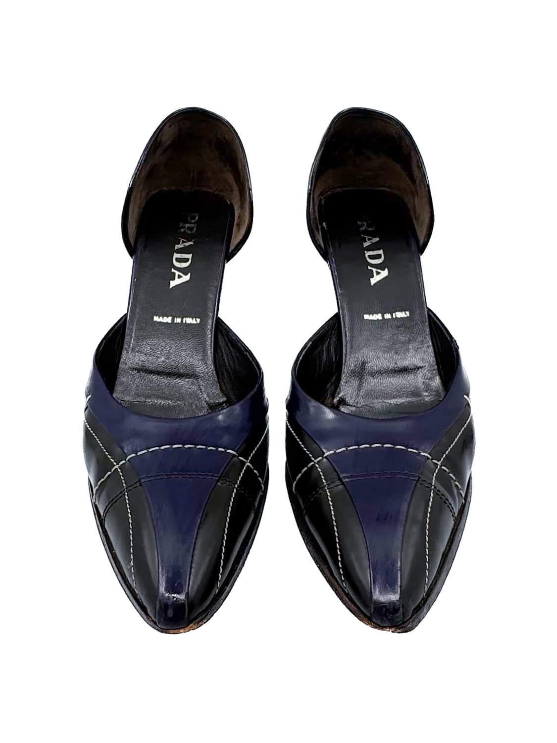 Prada Two-Tone Leather Pumps/ 36.5 상품이미지3