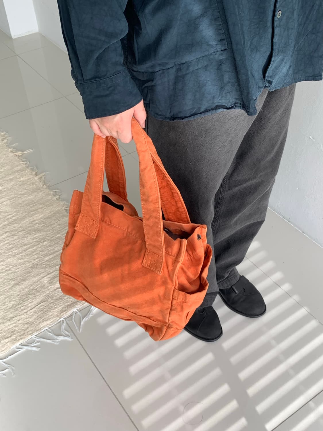 Kapital 캐피탈 캔버스 토트백 상품이미지2