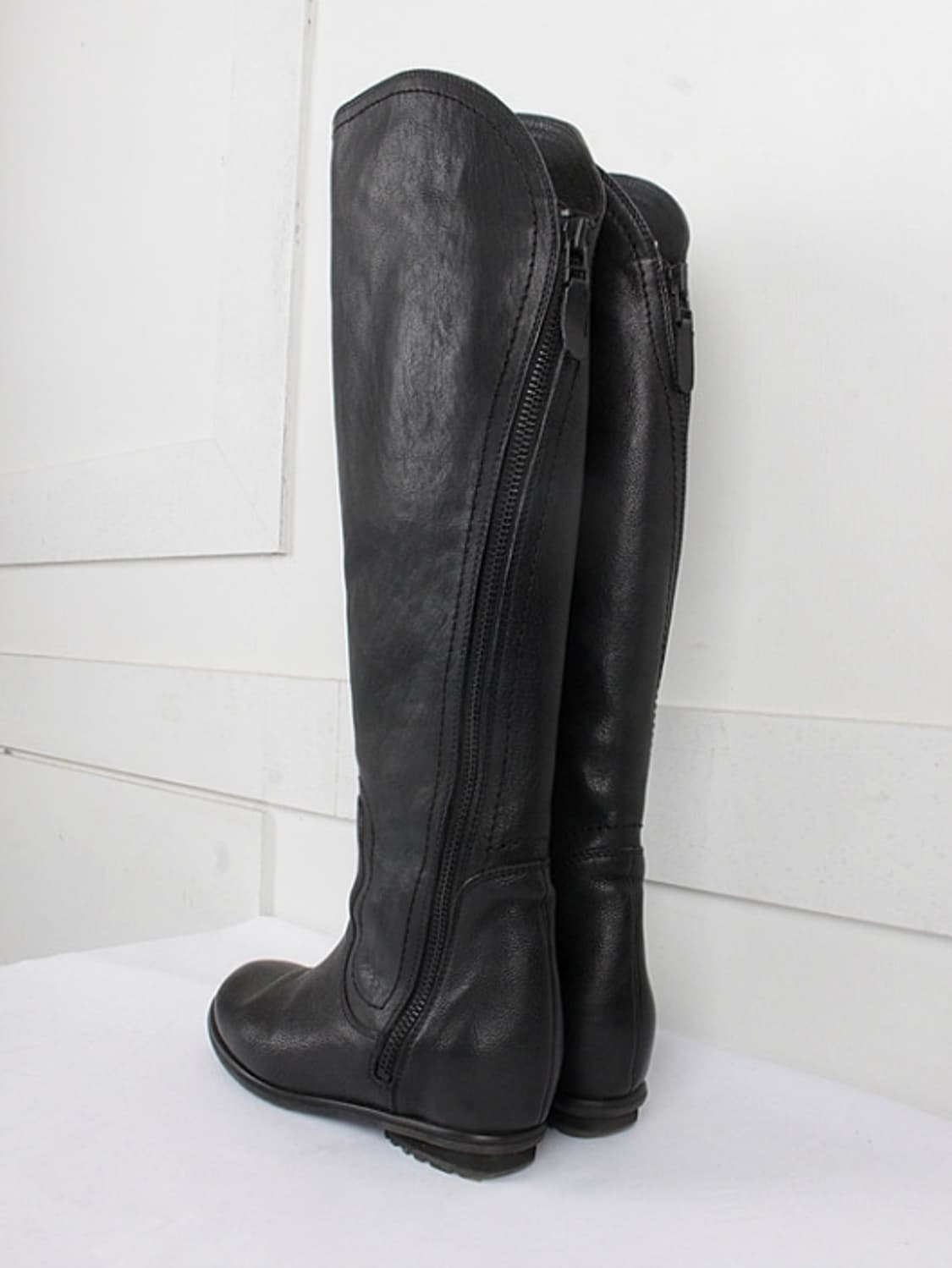 라보키고시 워크스 에미코 카미시마 레더 롱 부츠 상품이미지2