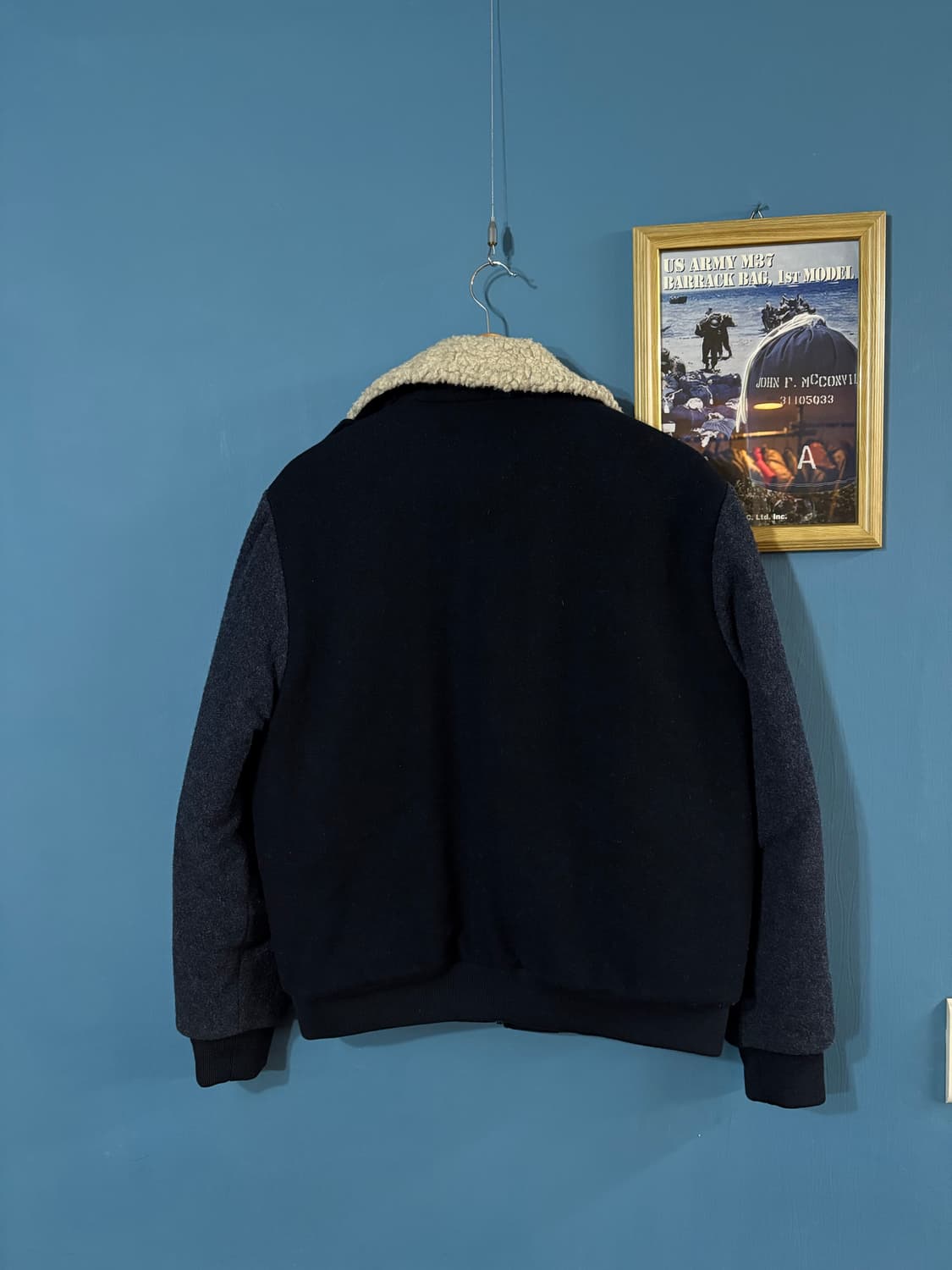 Wallacs & Barnes Wool Flight Jacket.  상품이미지10