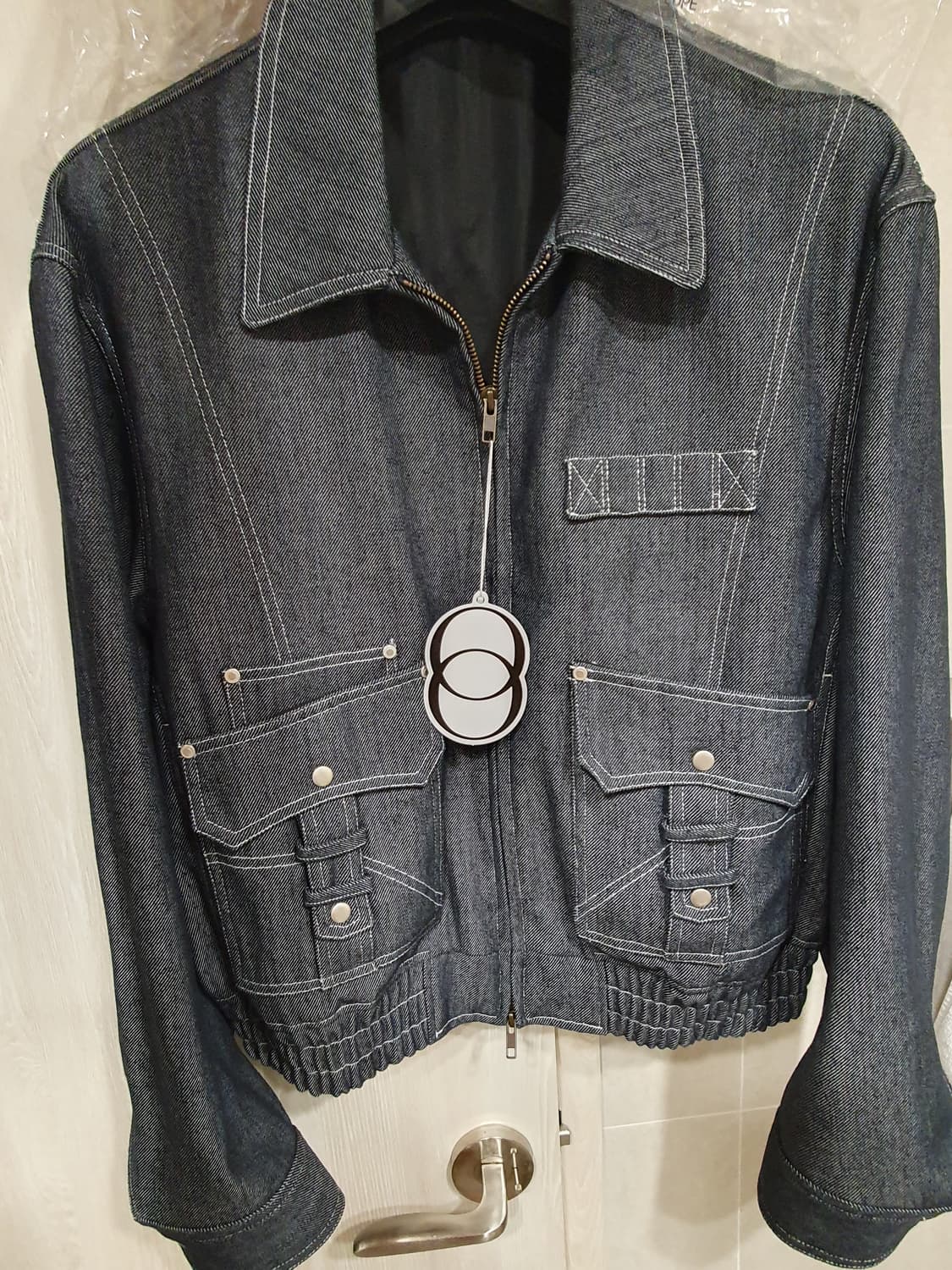 [48] 엘무드 카펜터 블루종 자켓 블루진 새상품 상품이미지2