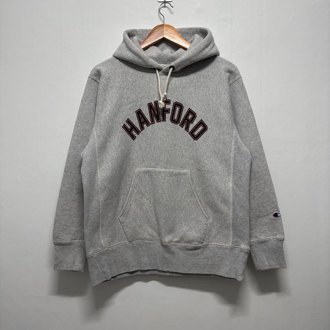 챔피온 리버스위브 블루택 후드티 상품이미지1