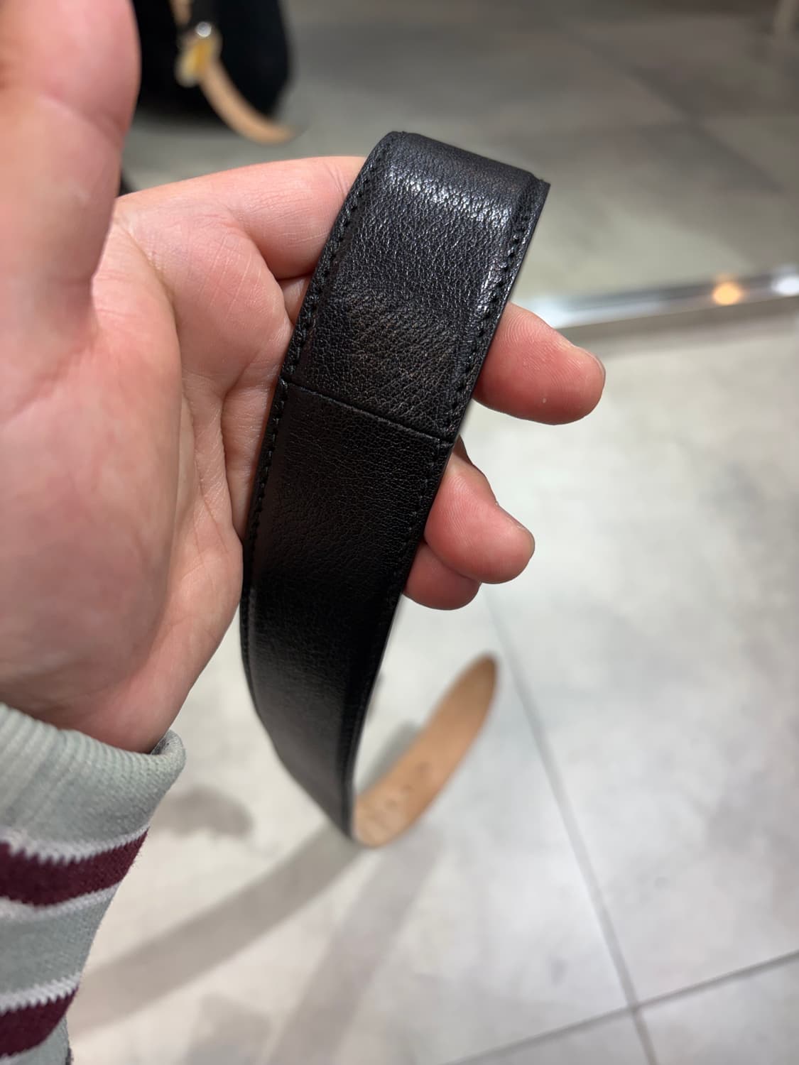 돌체앤가바나 풀박스 레더 벨트 상품이미지5