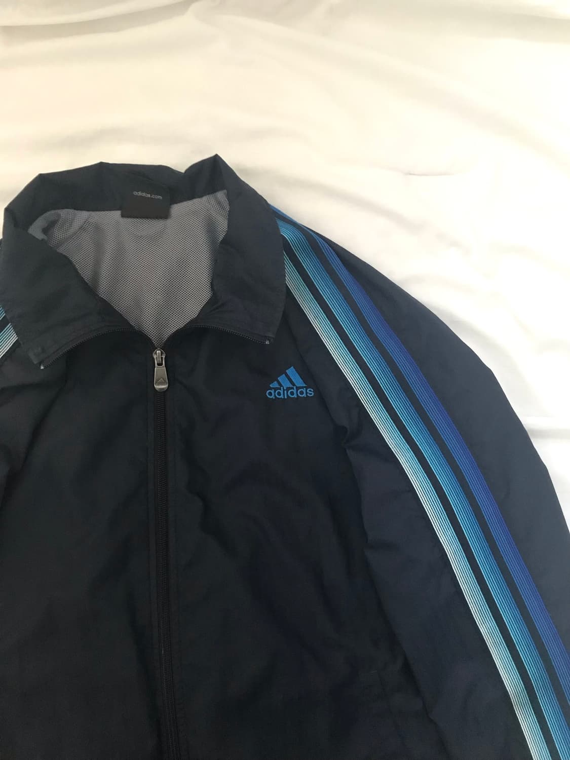 아디다스 올드스쿨 바람막이 자켓 네이비 블루 상품이미지2