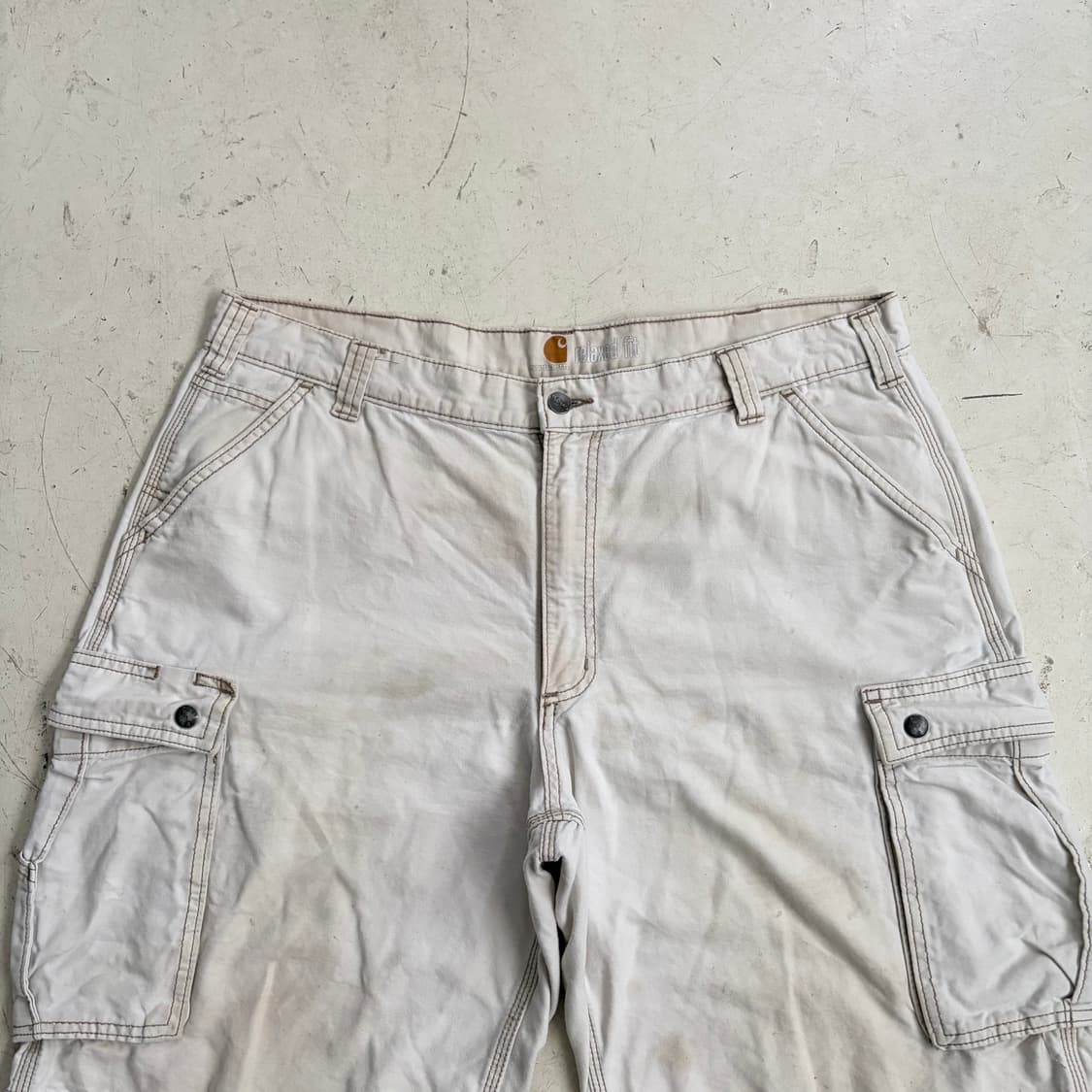 칼하트 빈티지 카고 워크 반바지 40 상품이미지2