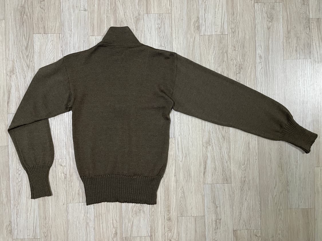 ~95) 미군 오리지널 5버튼 울 스웨터(RRL&LVC&폴로) 상품이미지4